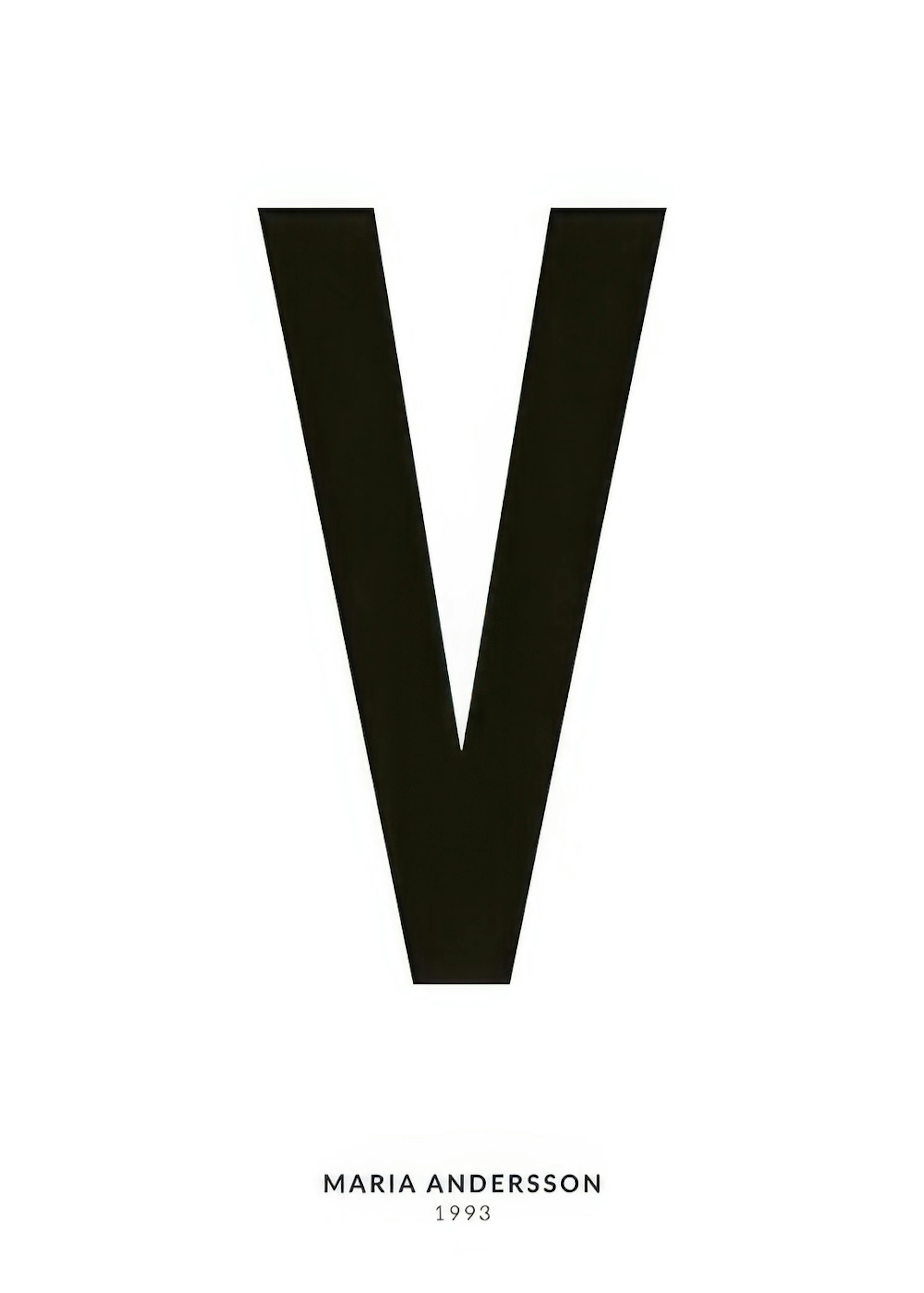 My Letter V Personal Juliste 0
