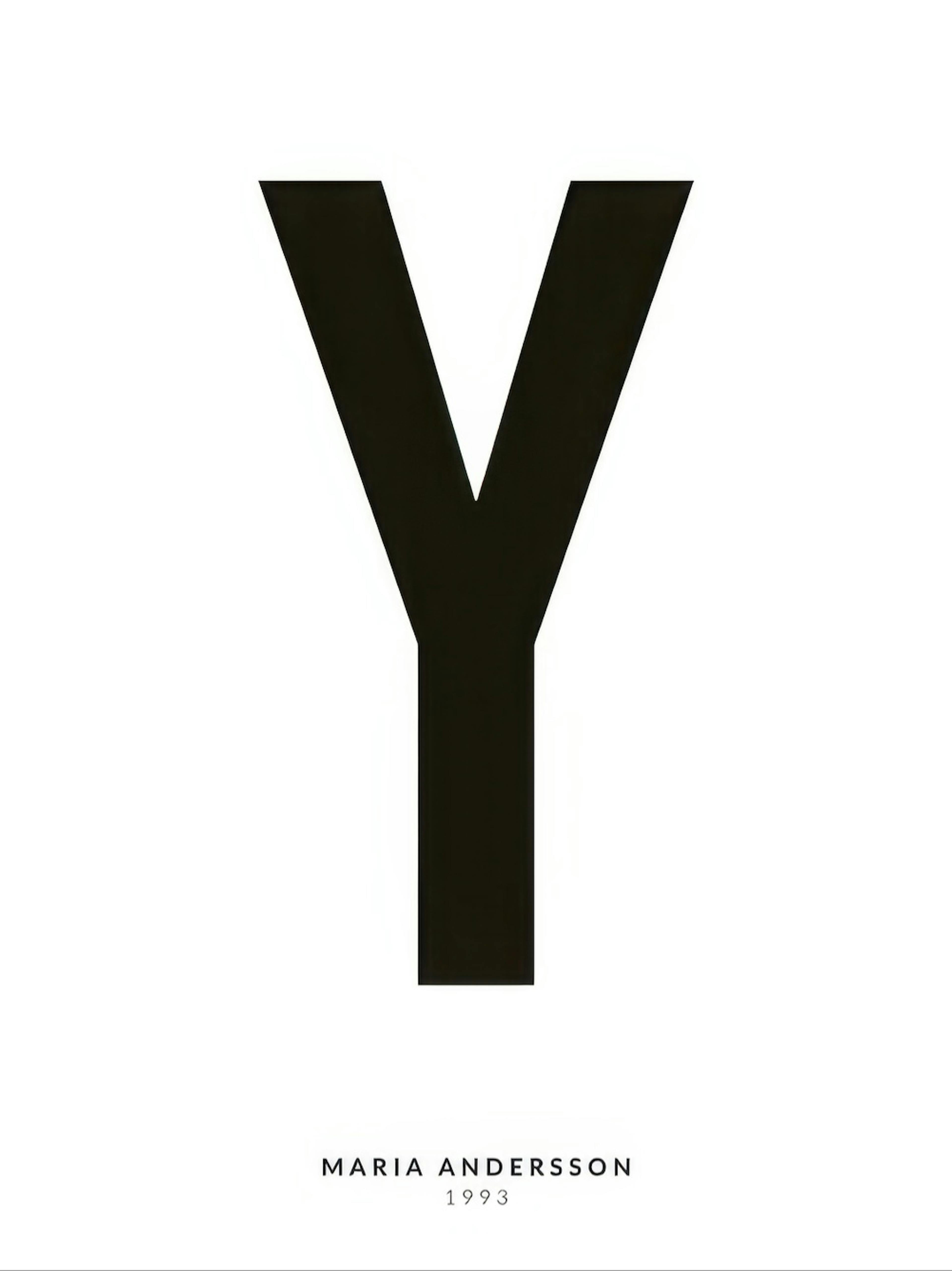 My Letter Y Personal Poster
