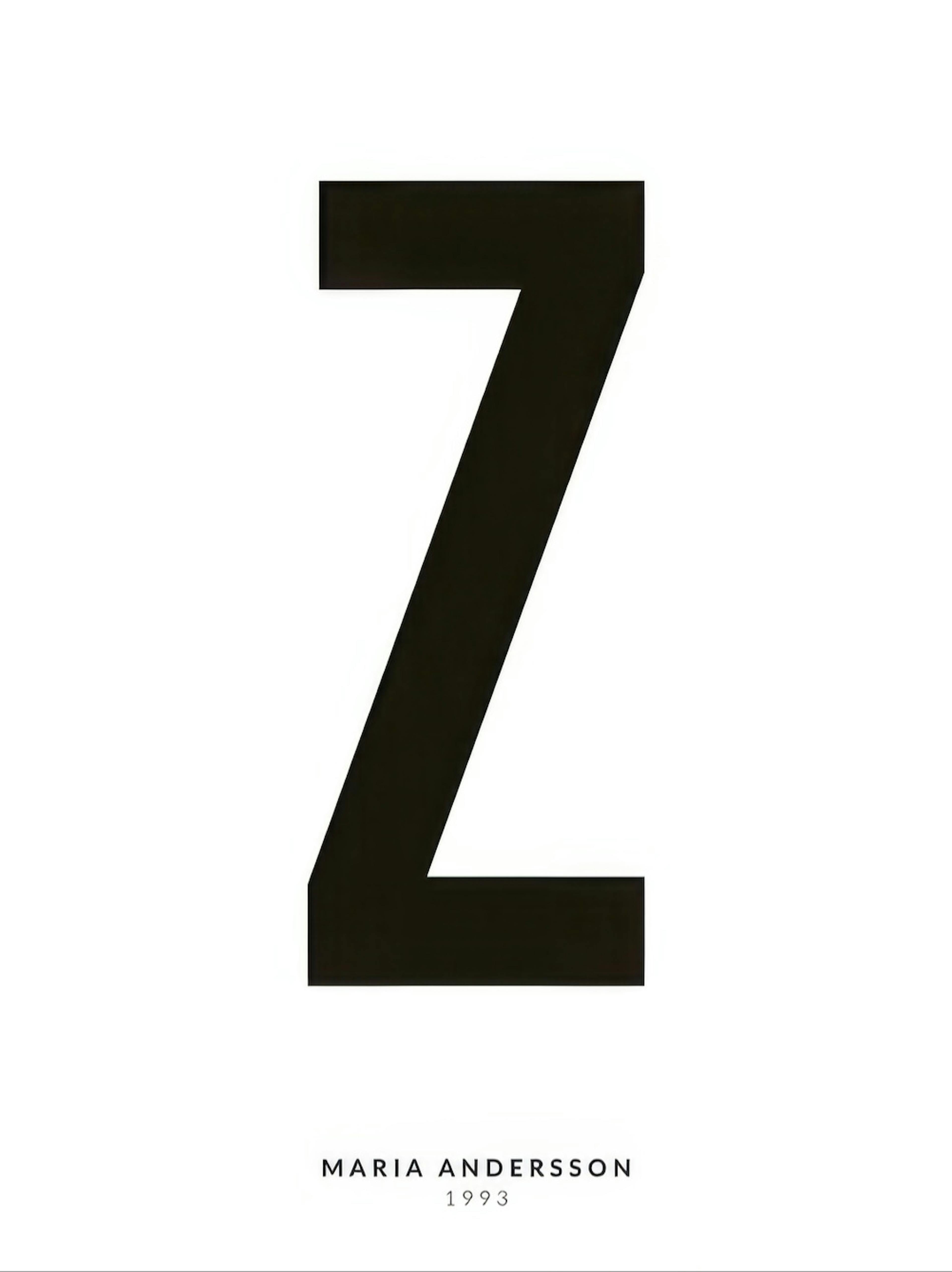My Letter Z Personal