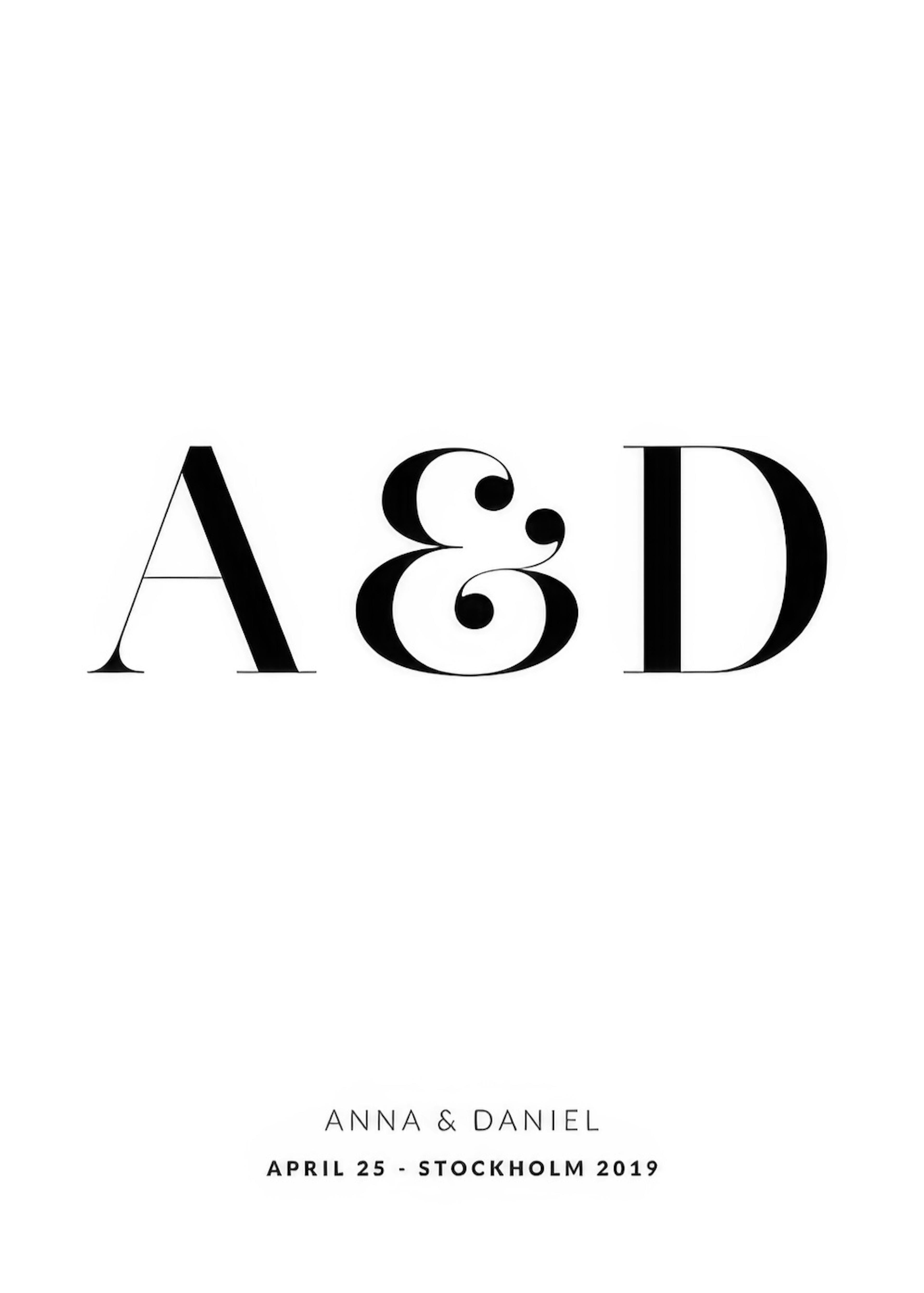 Our Letters Personal Juliste 0