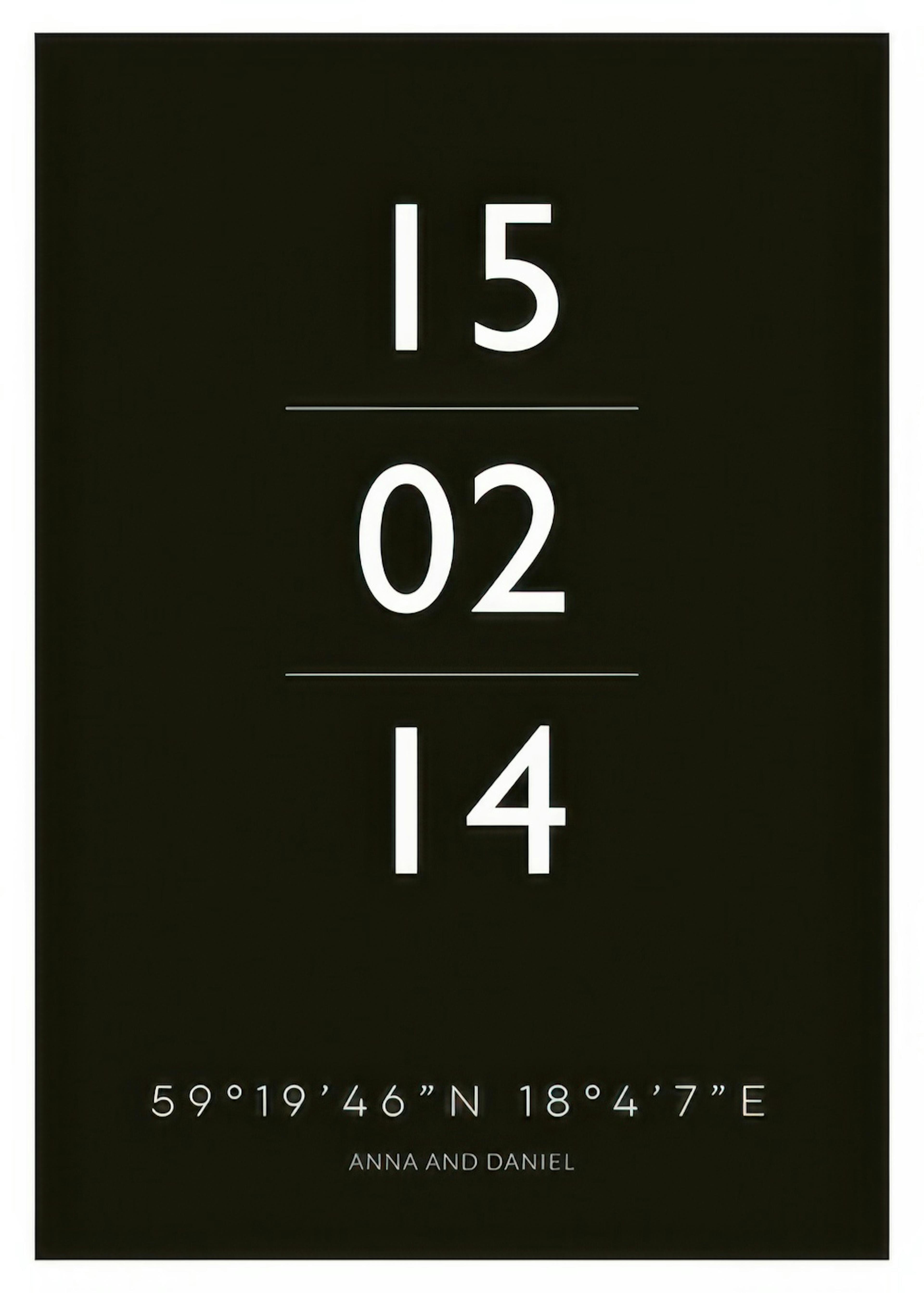 The Date Black Personal Poster 0