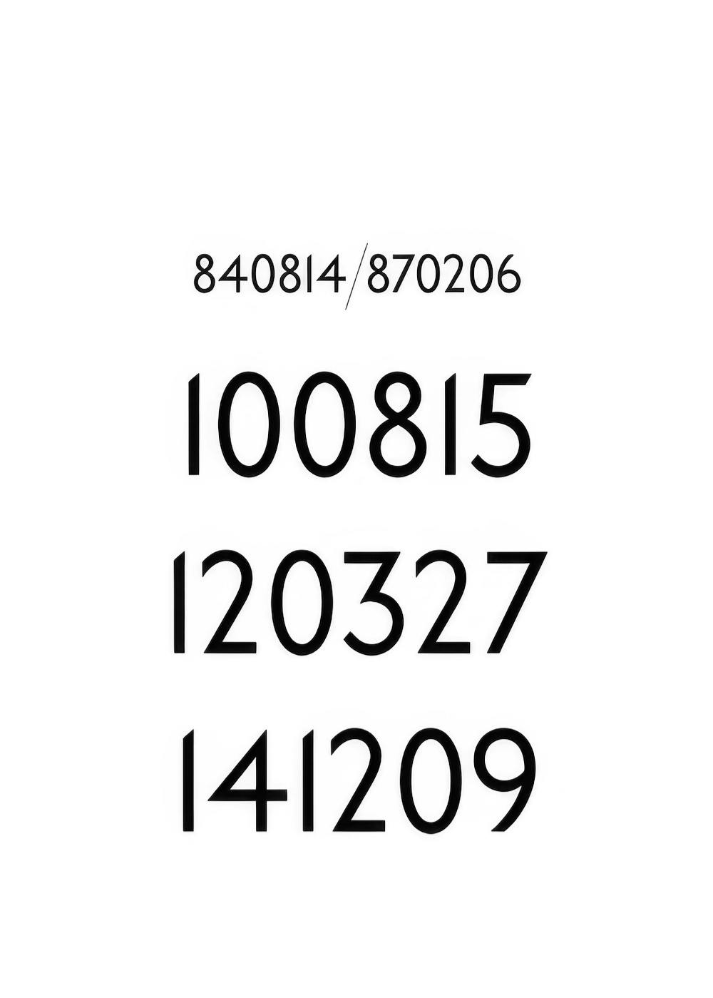 Affiche personnalisée avec typographie noire affichant des dates importantes sur fond blanc