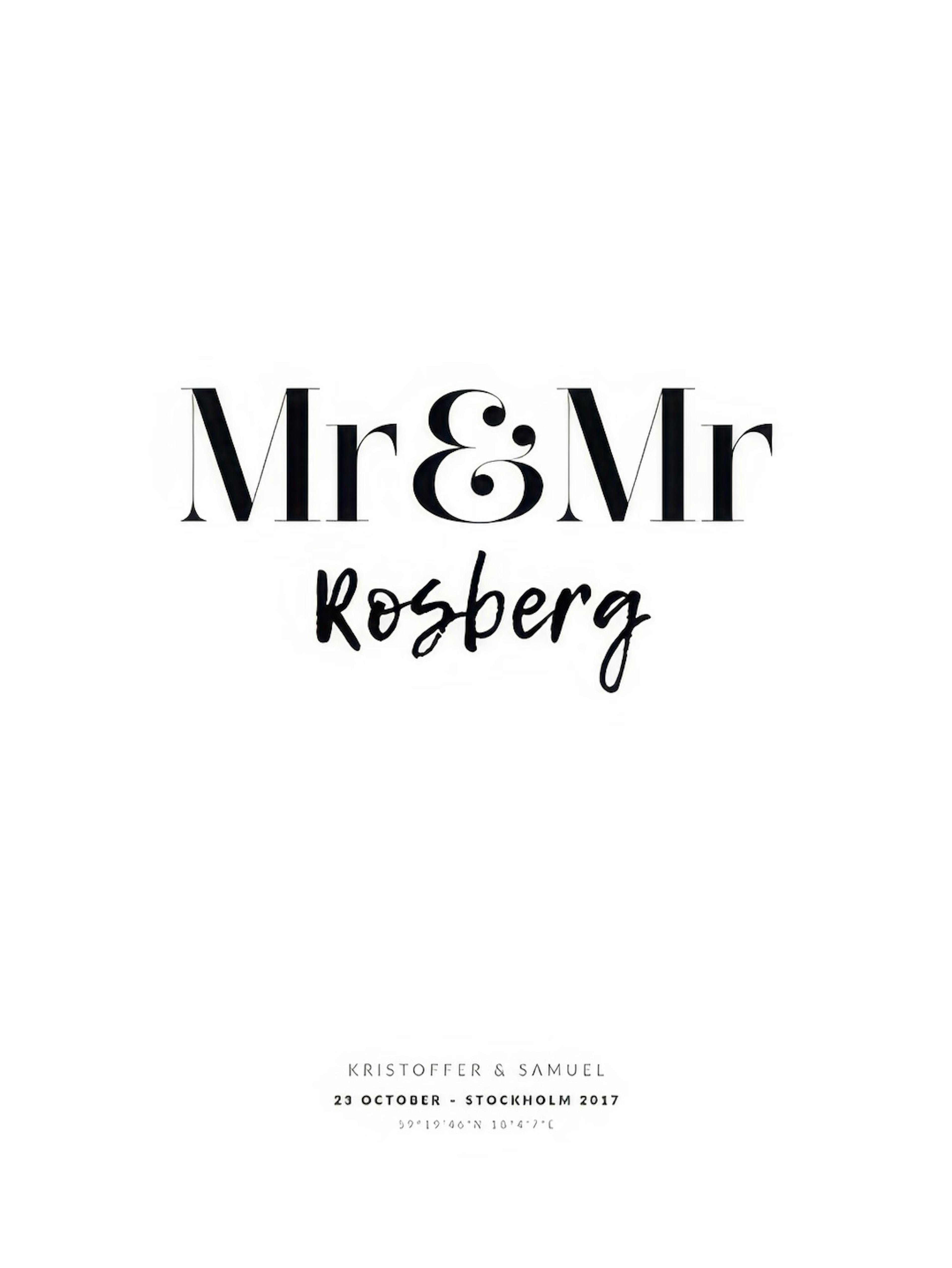 Mr And Mr Personal Poster