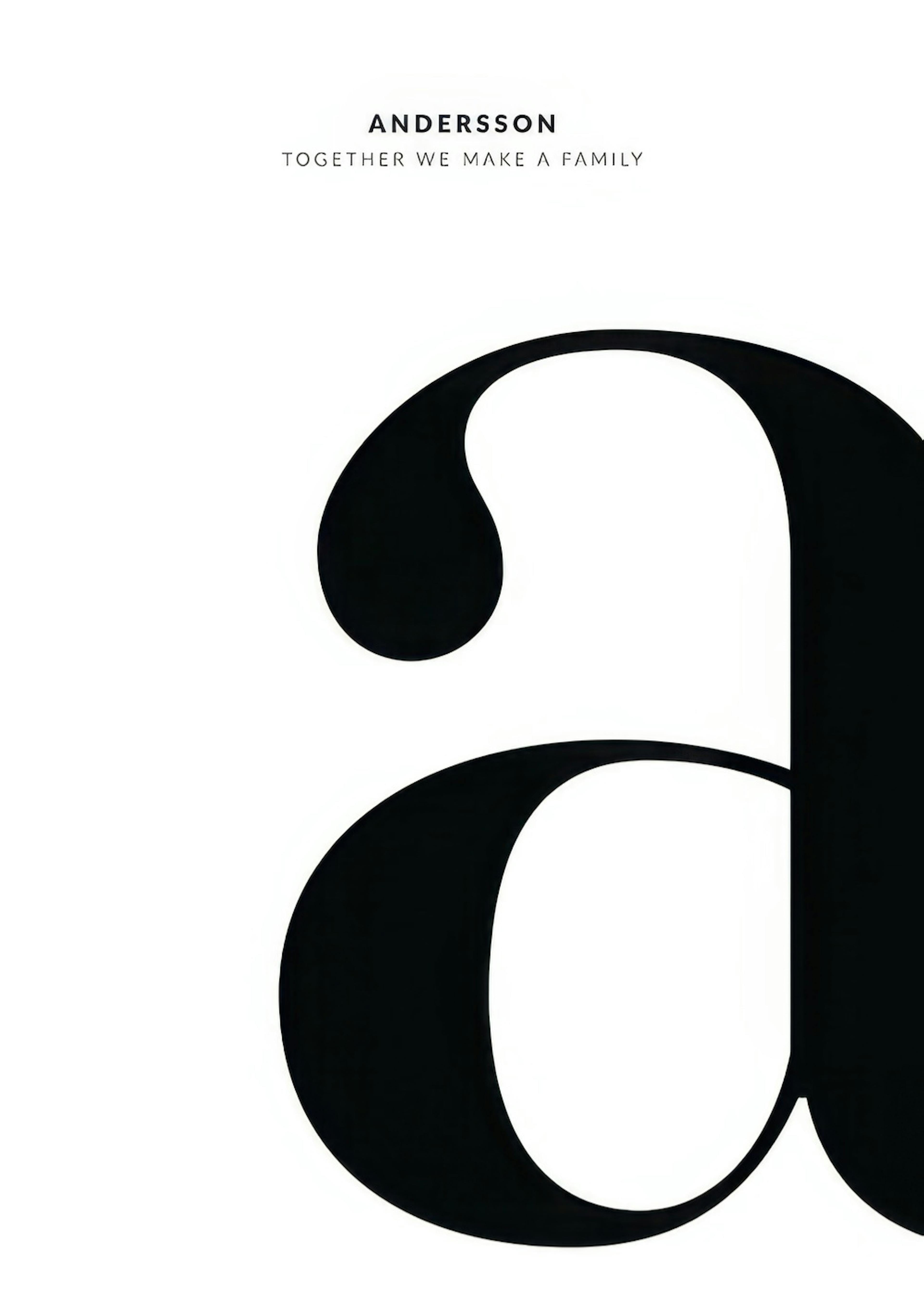 Letter A Personal 0
