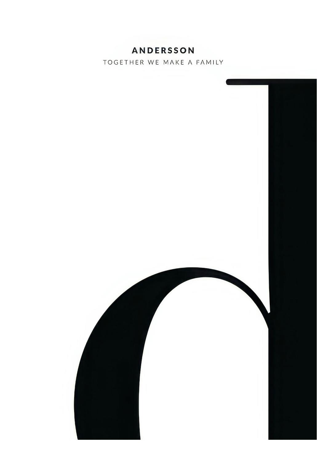 Letter D Personal Poster (50x70 cm)- Posters personalizados