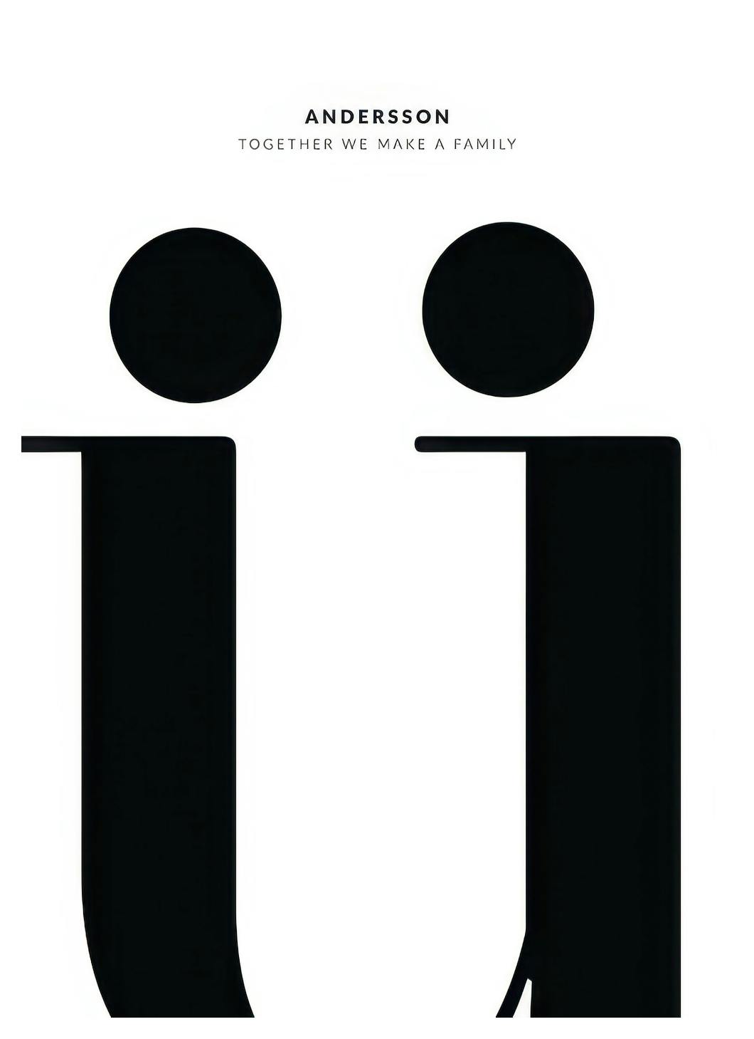 Letter Ü Personal Affiche (50x70 cm) - Affiches personnalisées