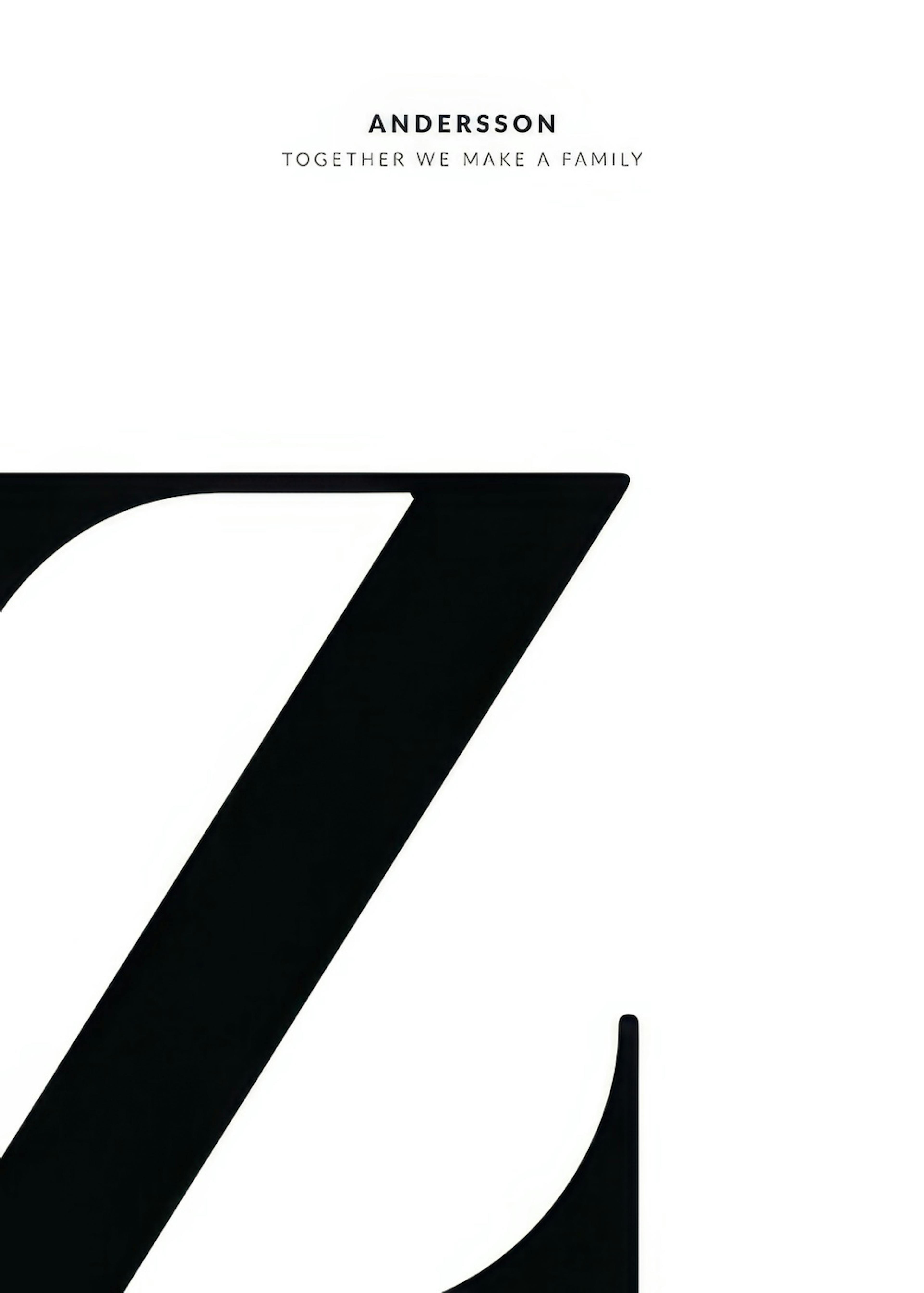 Letter Z Personal Poster 0