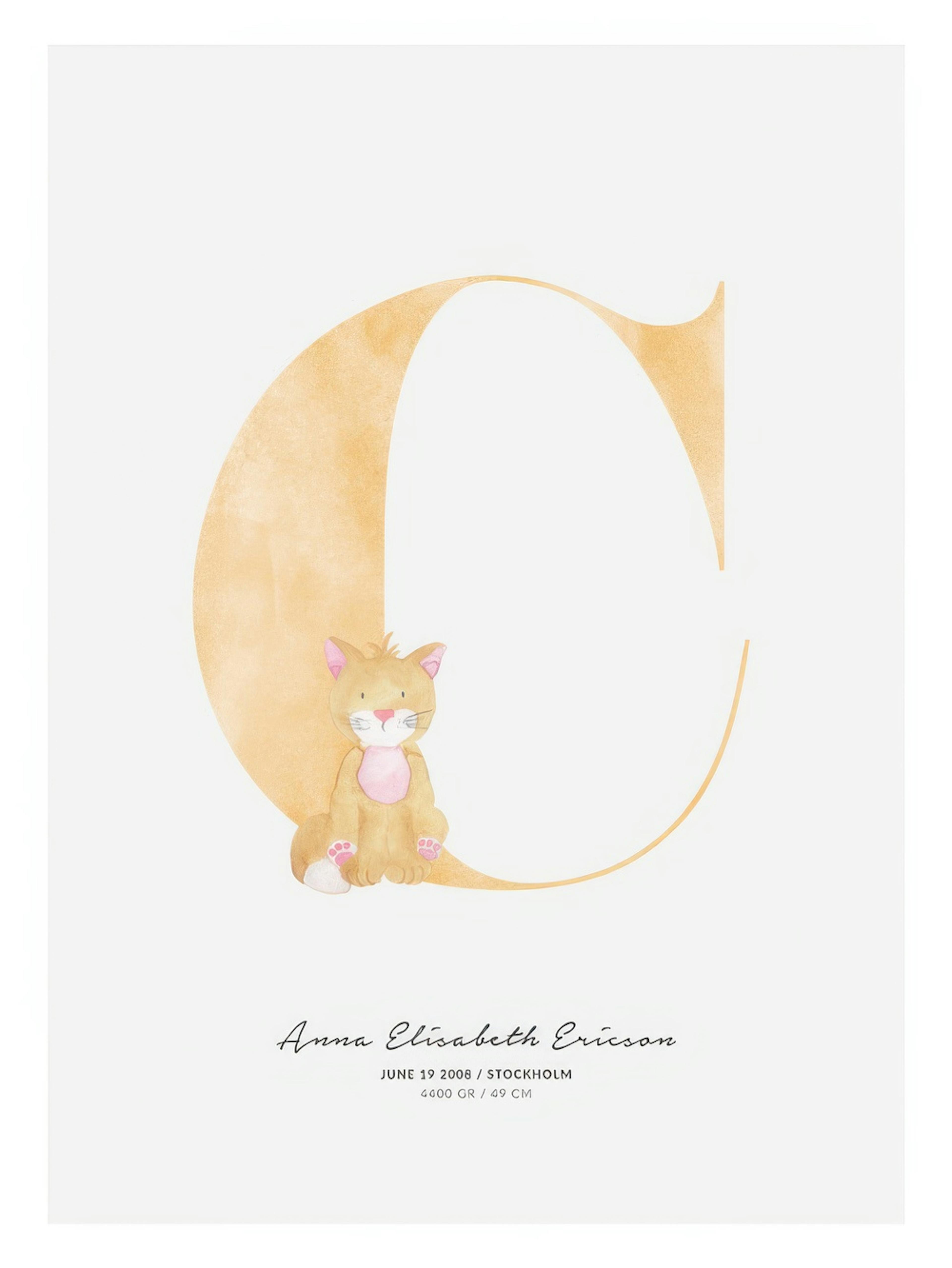 Kids Letter C Personal