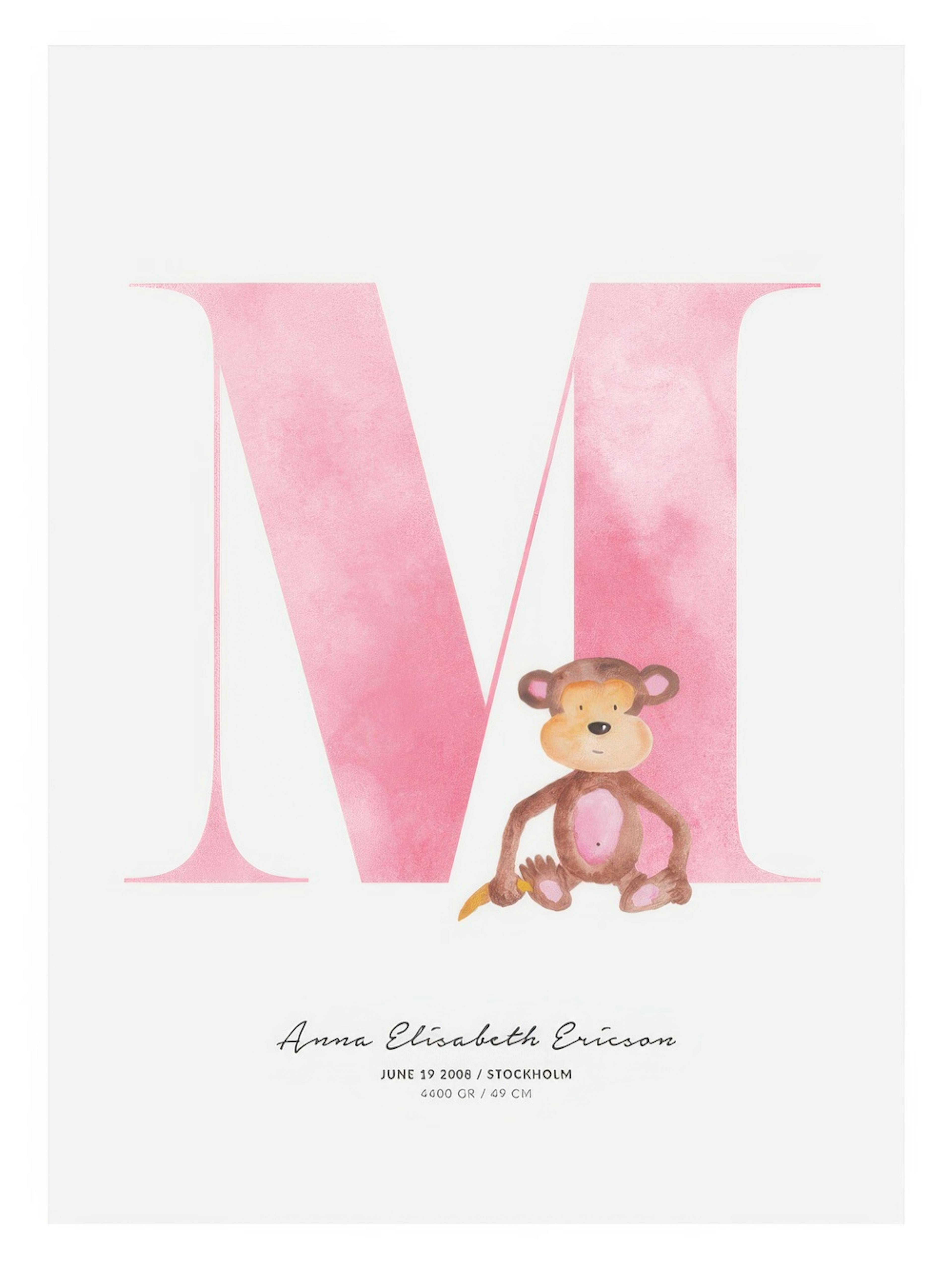 Kids Letter M Personal