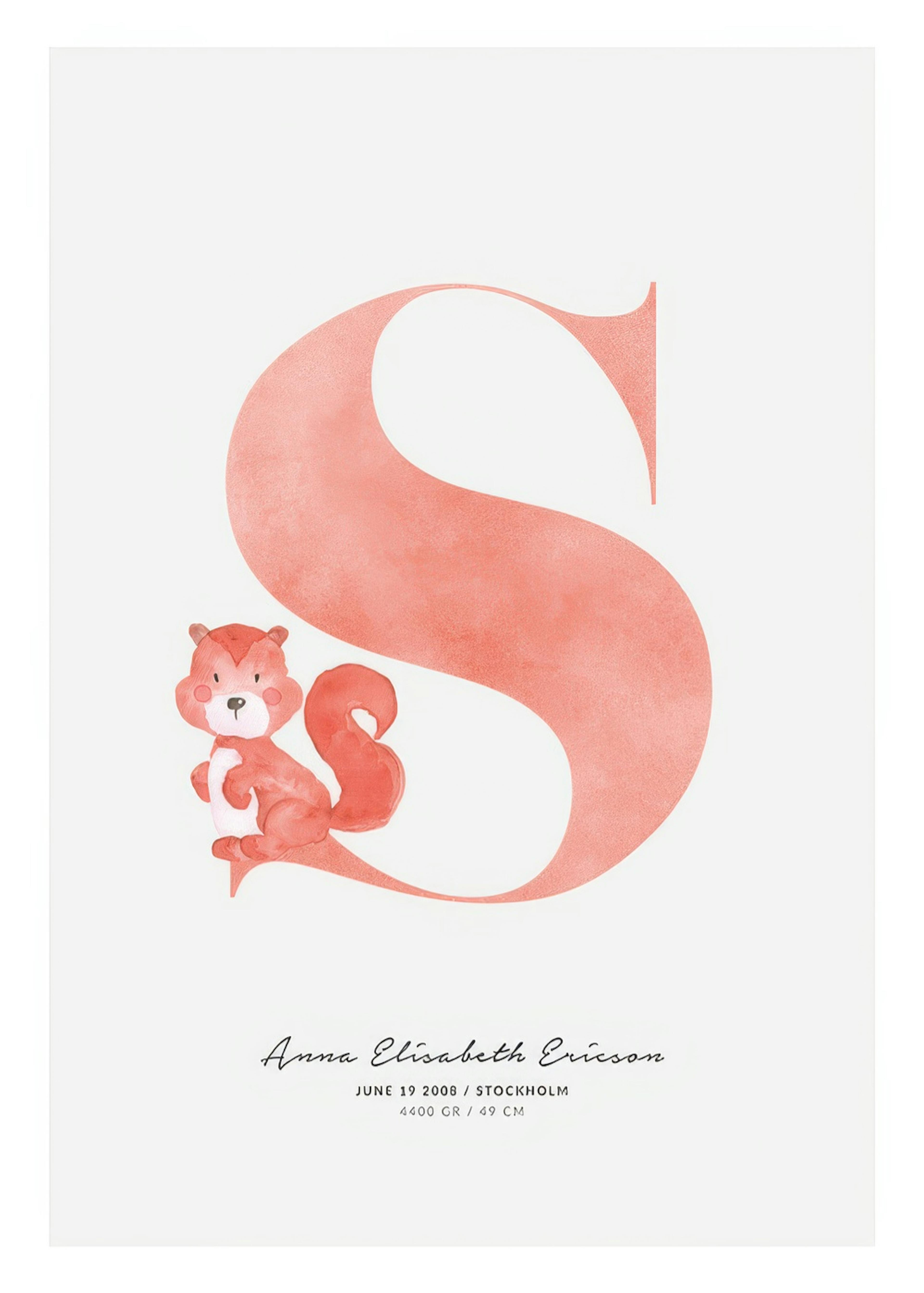 Kids Letter S Personal 0