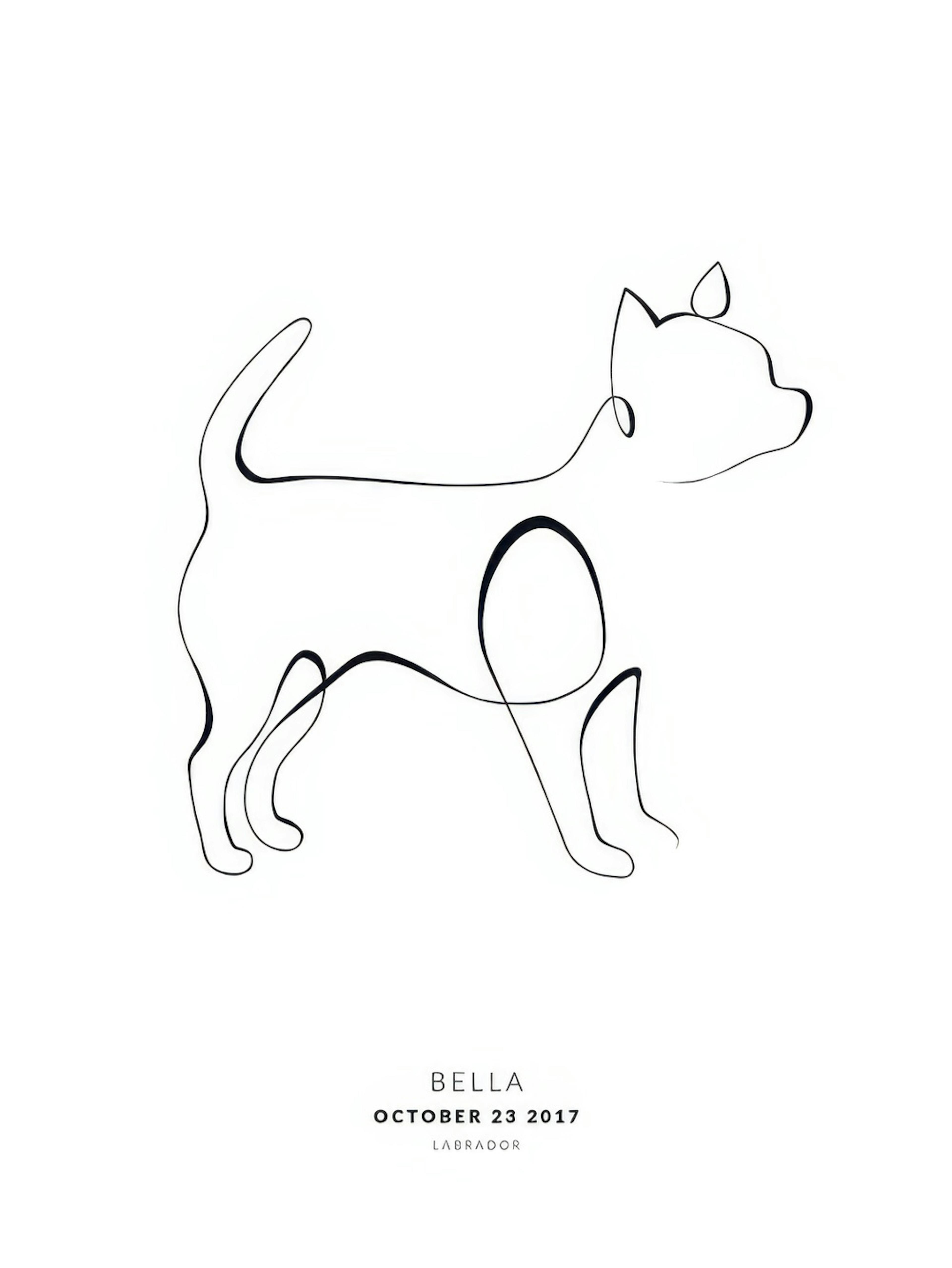 My Dog Chihuahua Personal Plakat