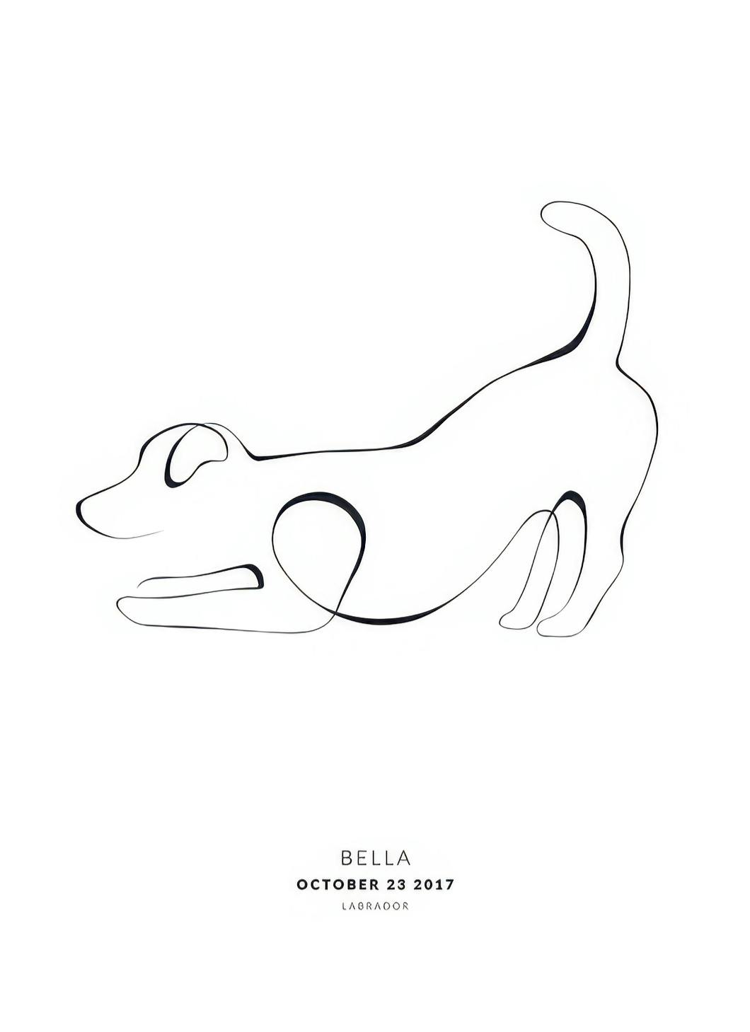 My Dog Jack Russell Personal Plakat (50x70 cm)- Plakaty personalizowane