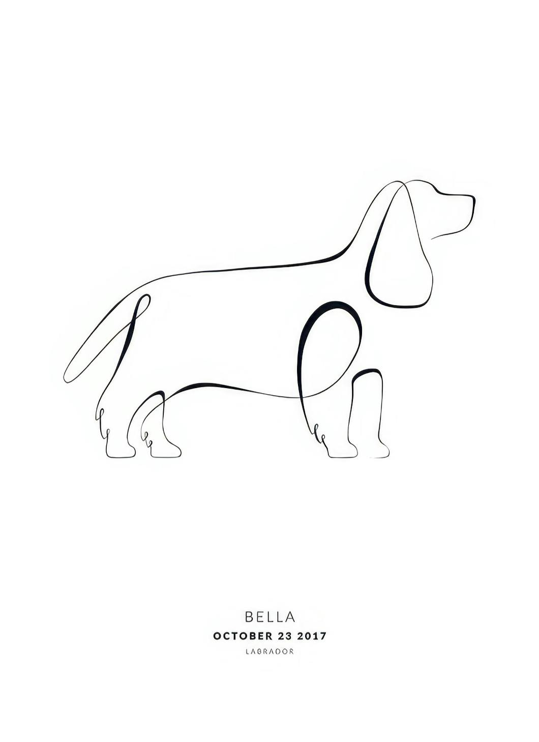 My Dog English Cocker Spaniel Personal Plakat (50x70 cm) - Plakater > Personlige posters