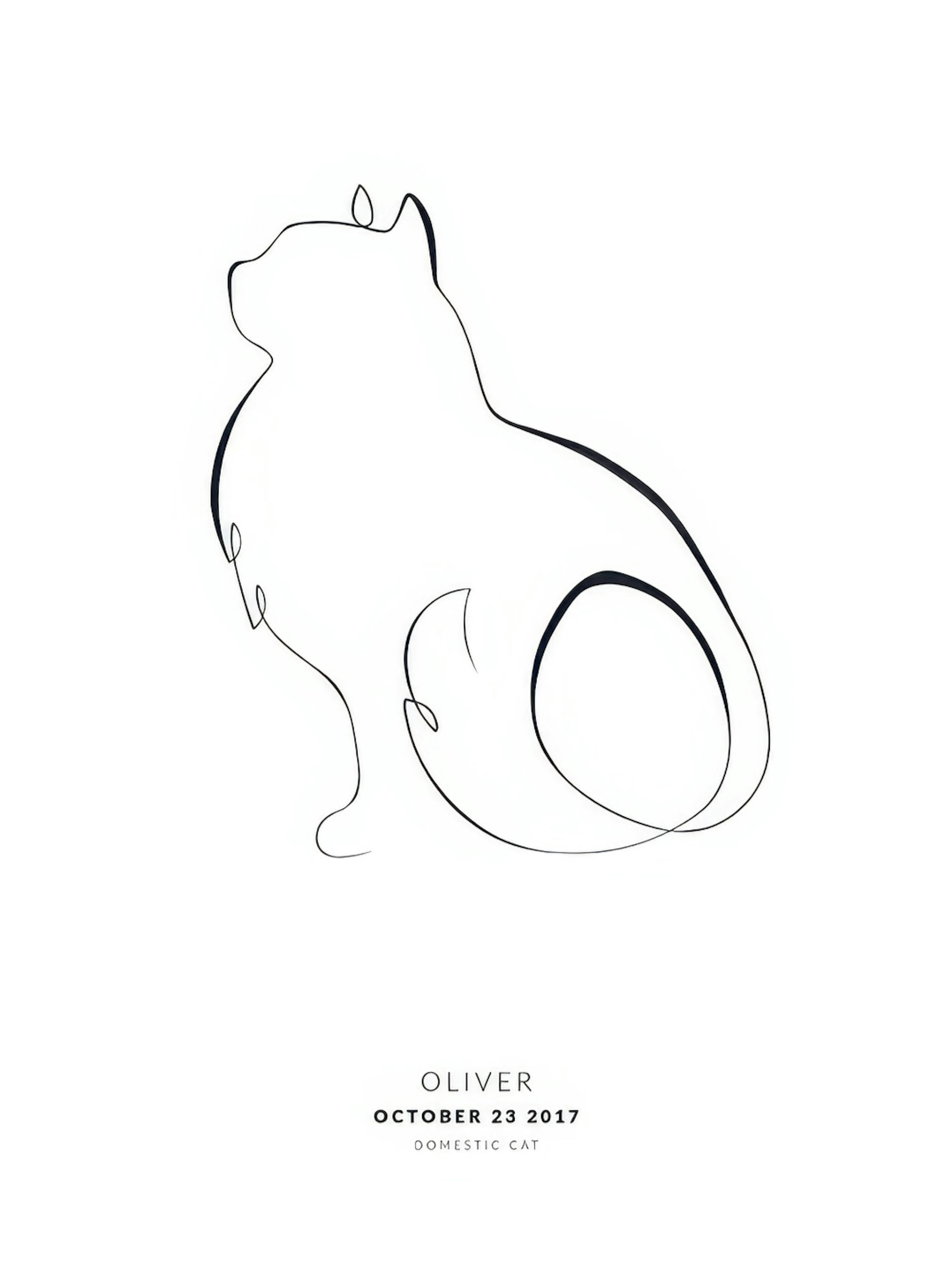 My Cat Norwegian Forest Cat Personal Poster