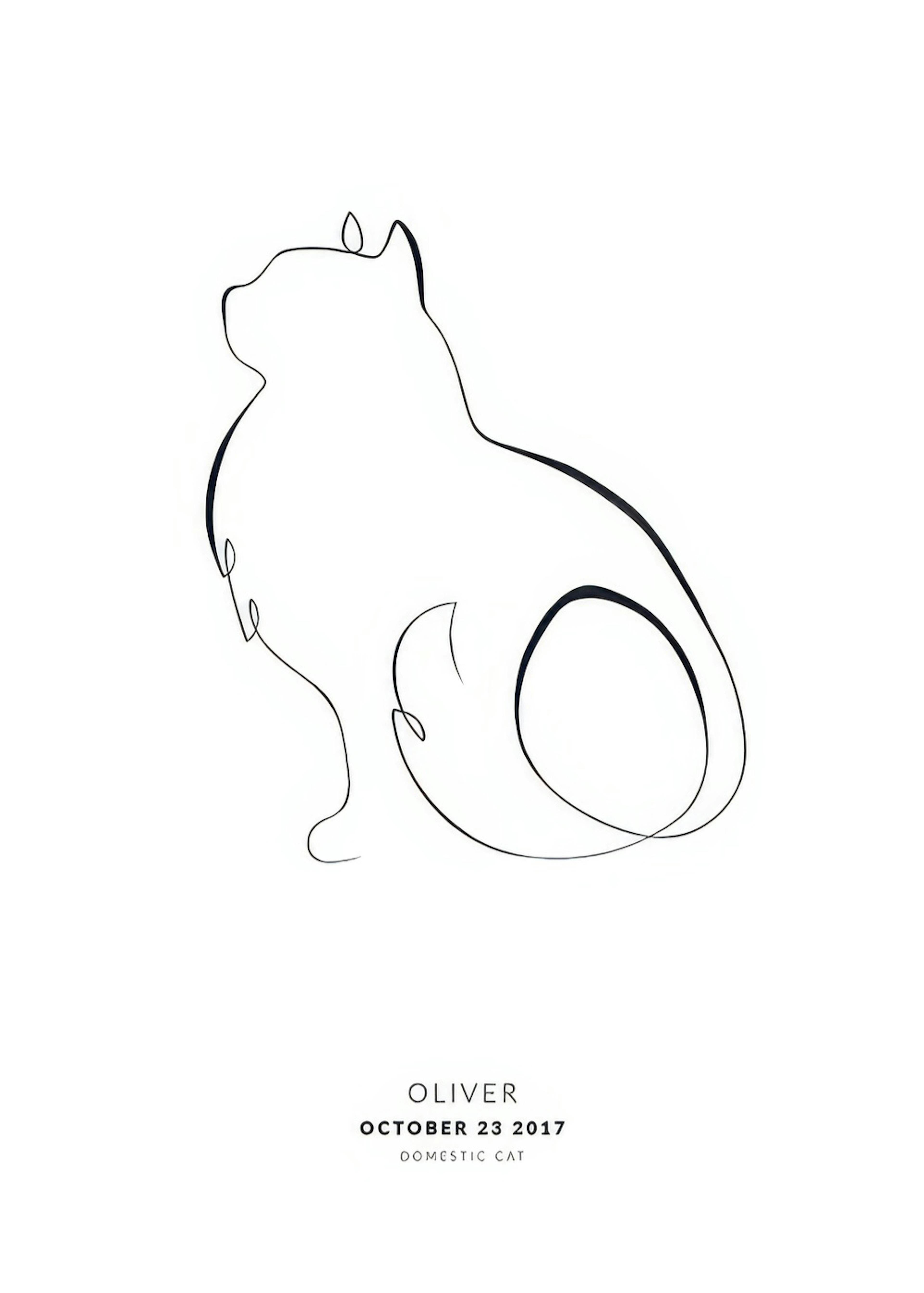 My Cat Norwegian Forest Cat Personal Poster 0