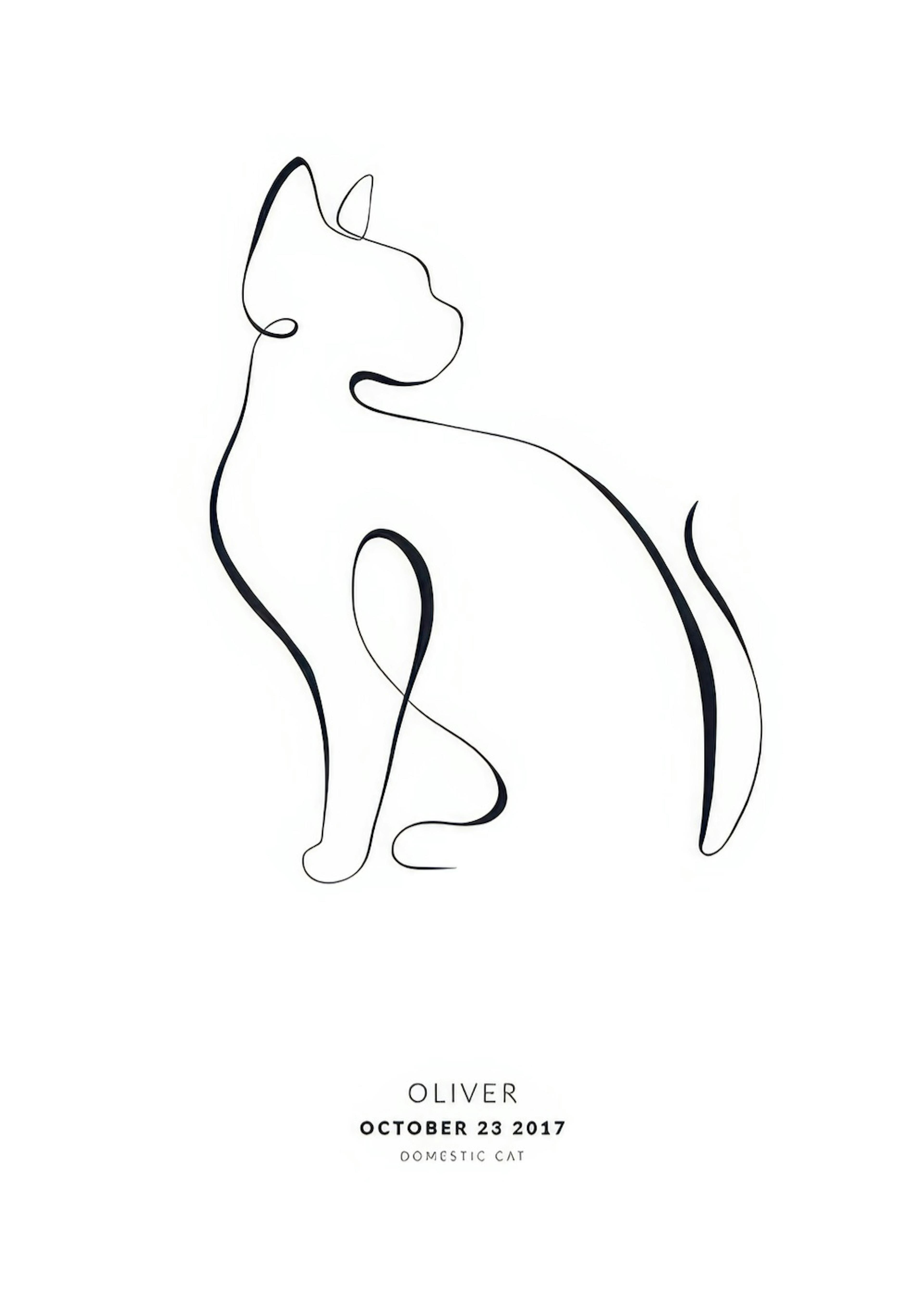 My Cat Devon Rex Personal Poster 0