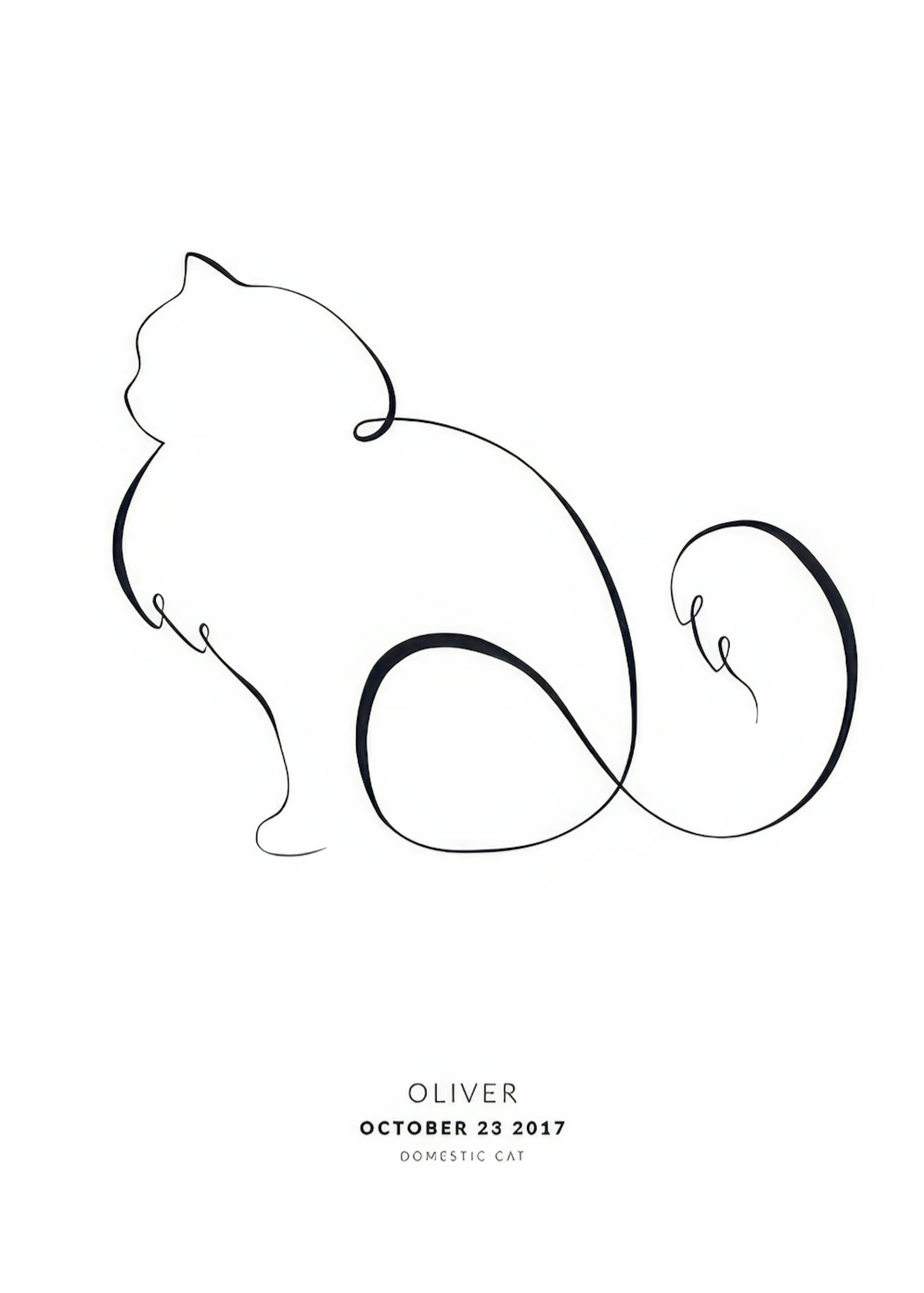 My Cat Siberian Cat Personal Poster 0