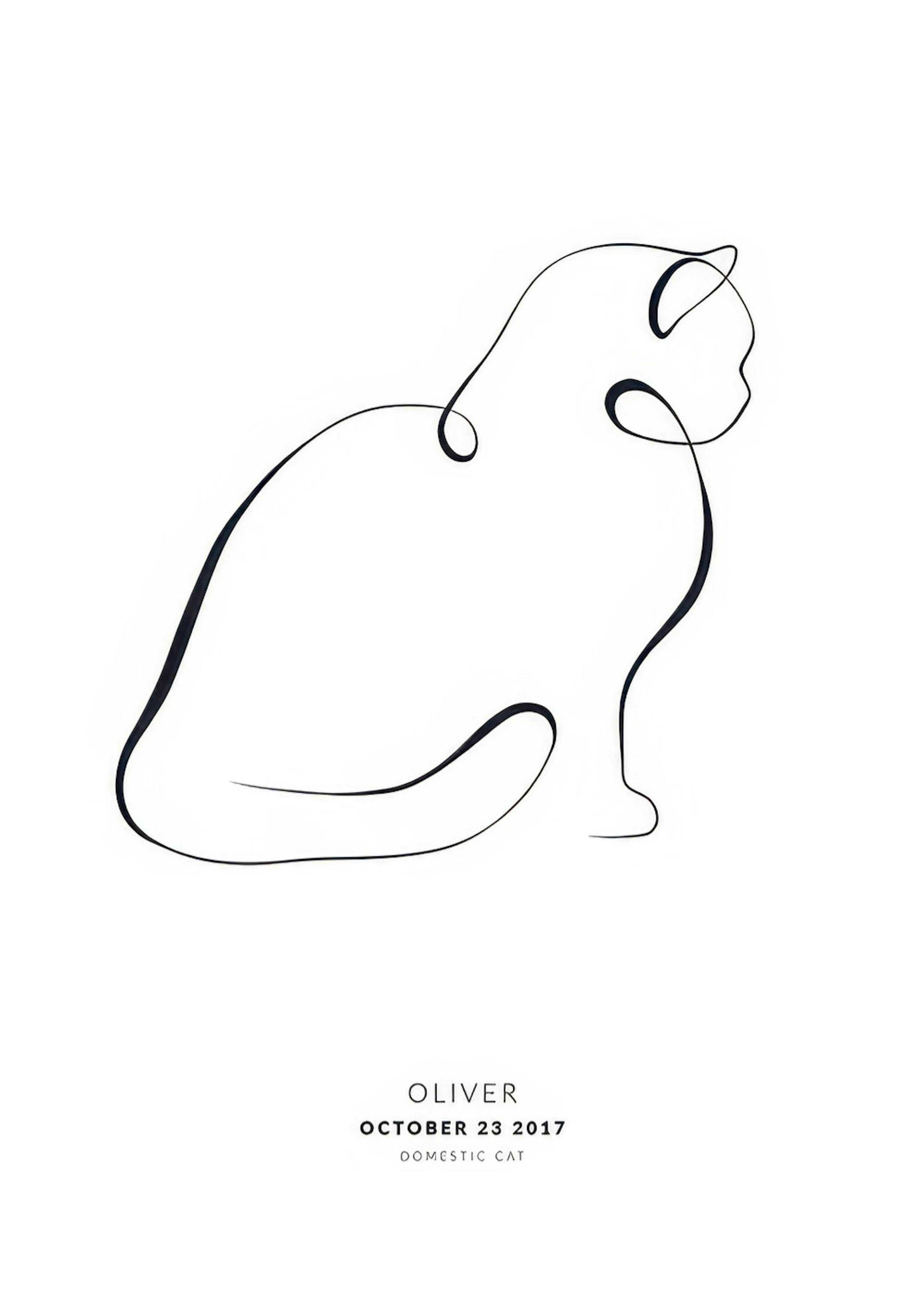 My Cat British Shorthair Personal Poster 0