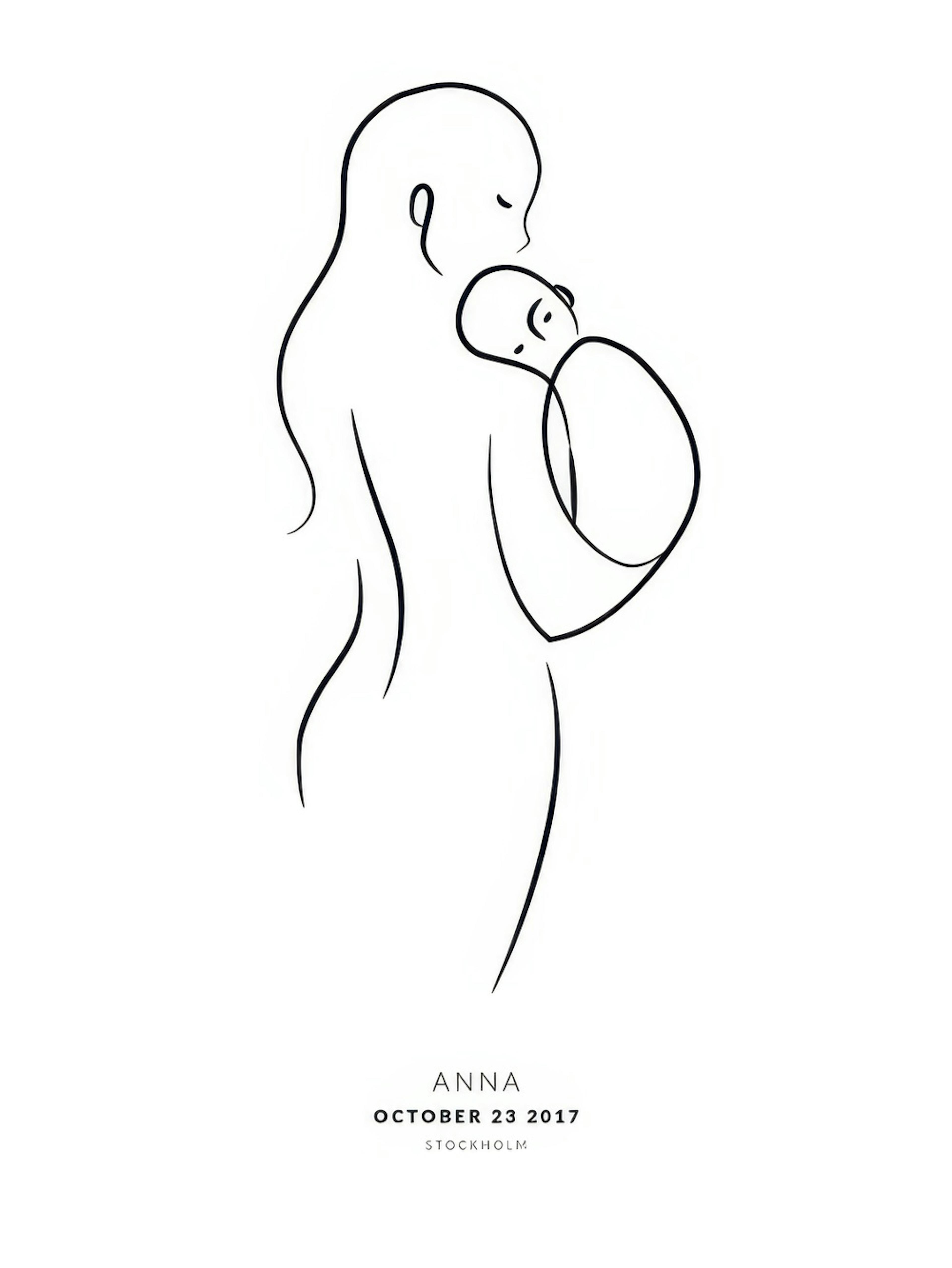 Baby's Birthday Personal Poster