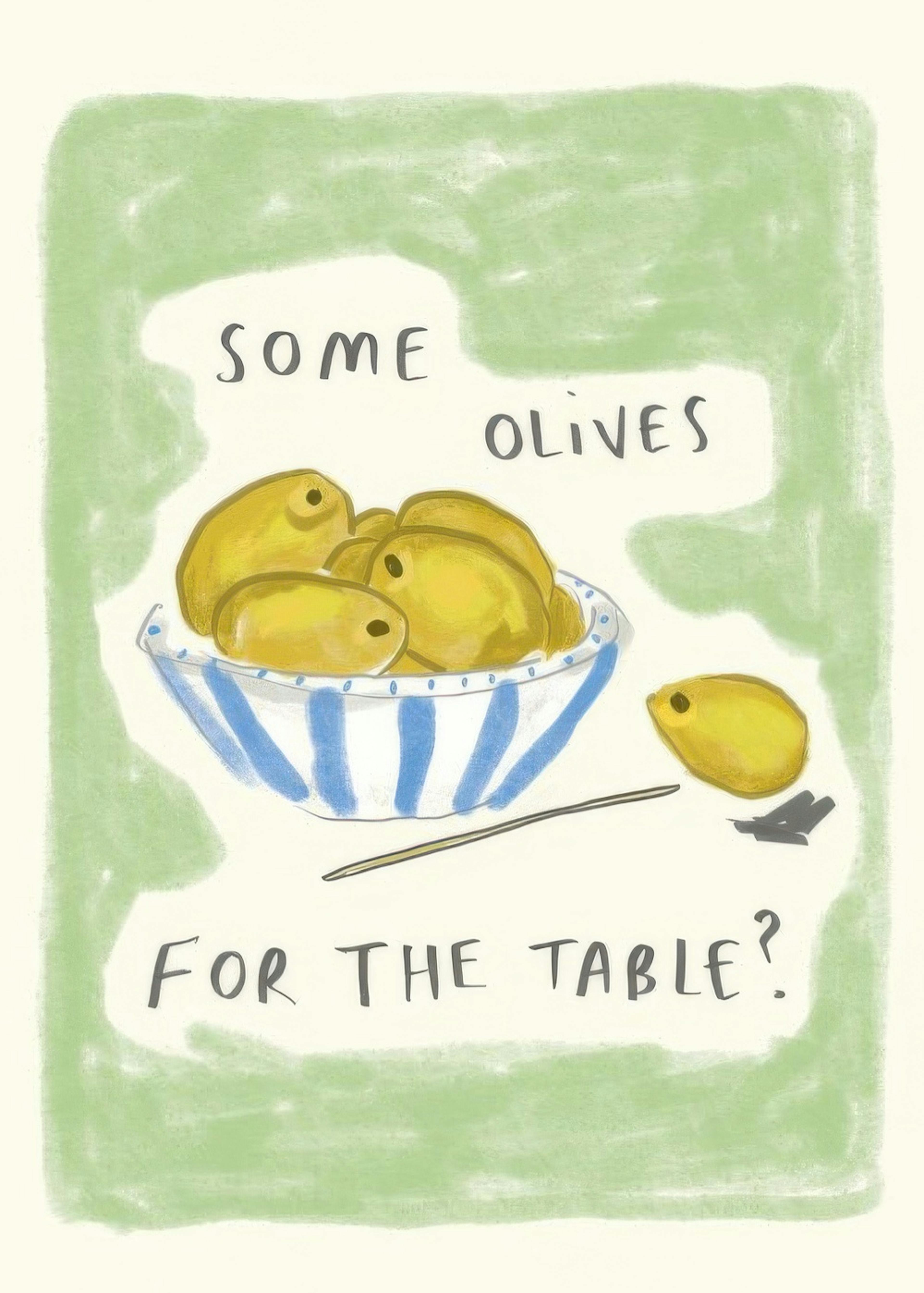 Lauren Emmett - Olives Poster 0