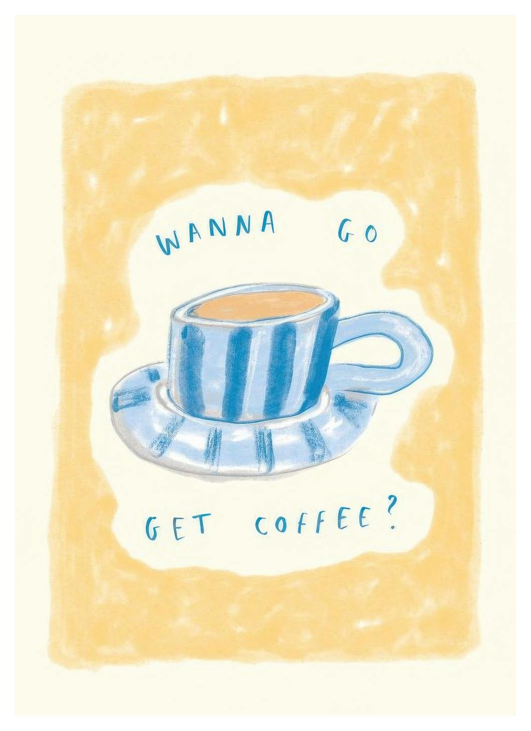Lauren Emmett - Coffee Affiche (21x30 cm) - Lauren Emmett