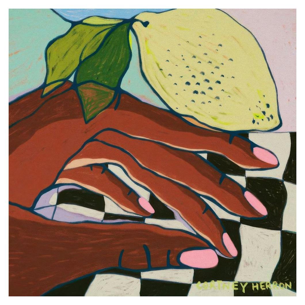 Cortney Herron - Lemon Squeeze Print (50x50 cm)