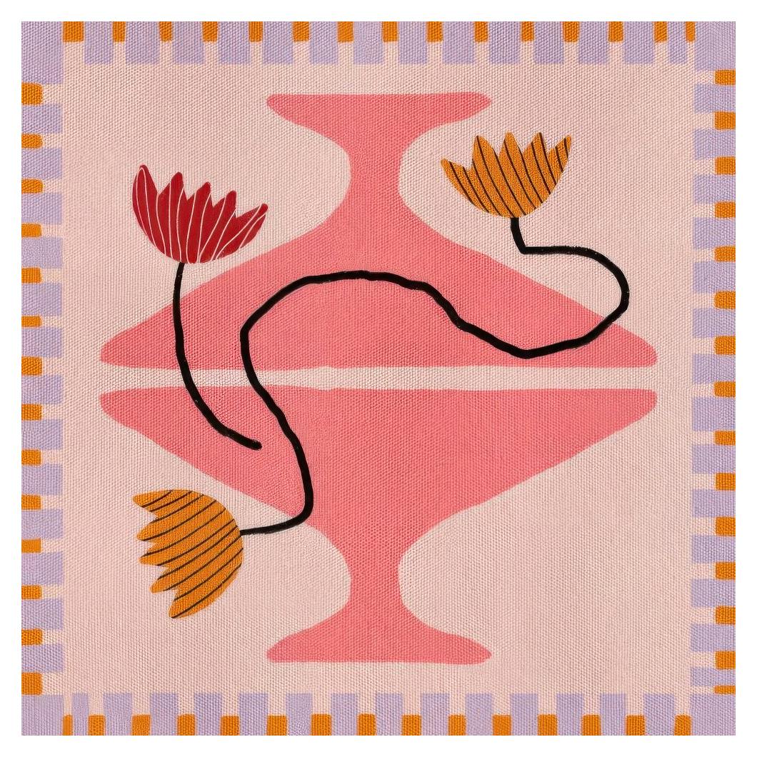 Shatha Al Dafai - Out of Vase Blooms 8 Print (50x50 cm)