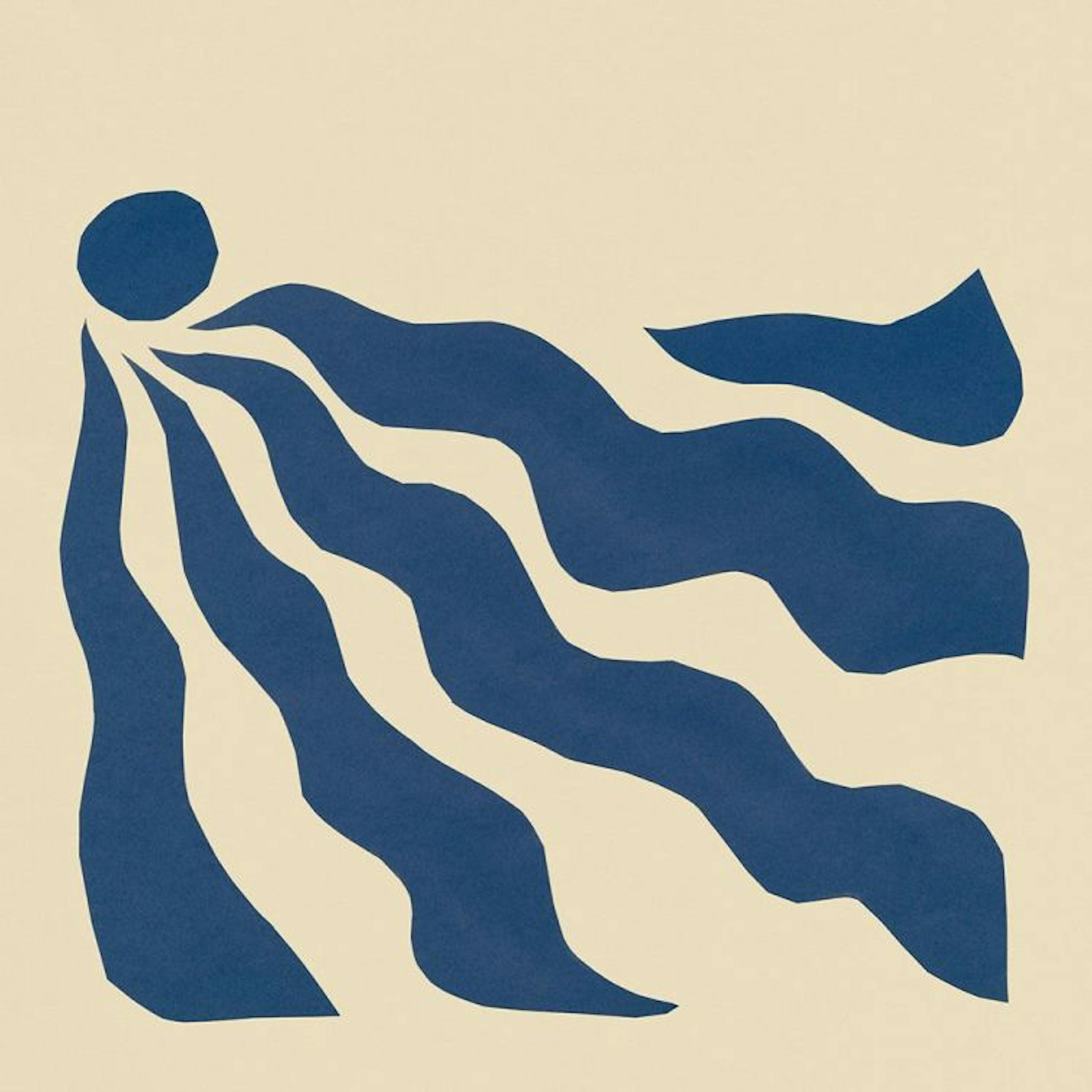 Cutout Sunset Print 0