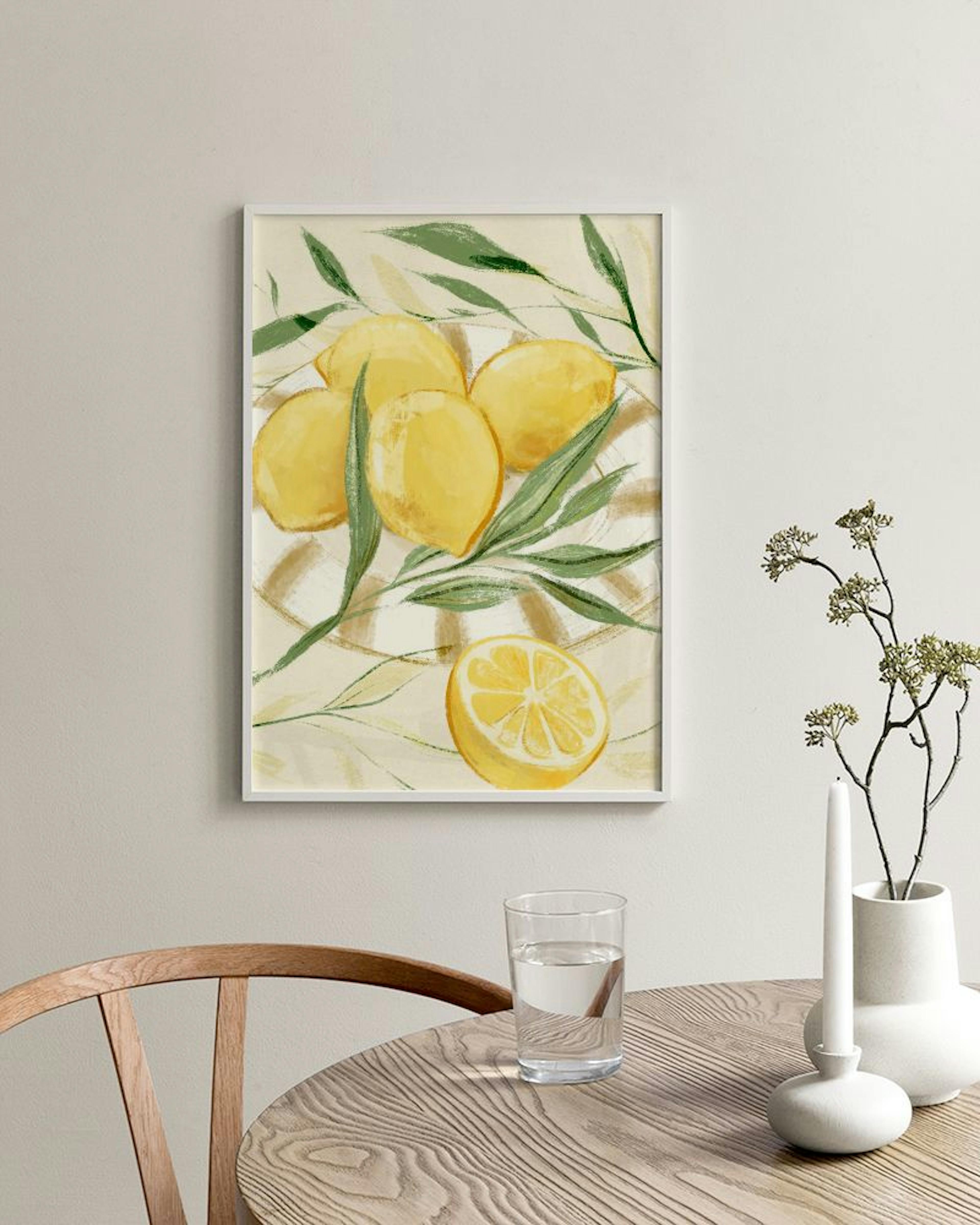 Lemon Hervest Print