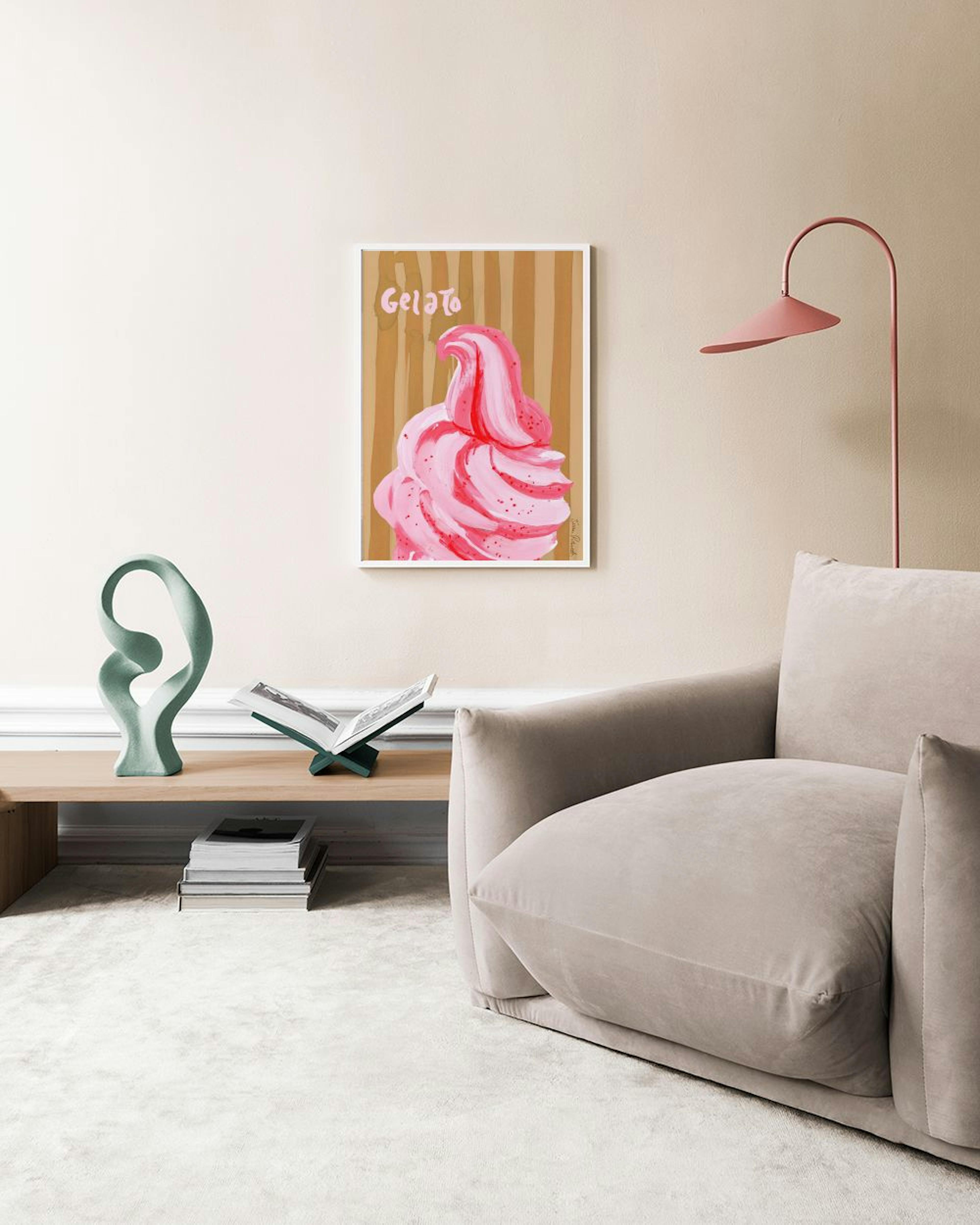 Sissan Richardt - Gelato Affiche