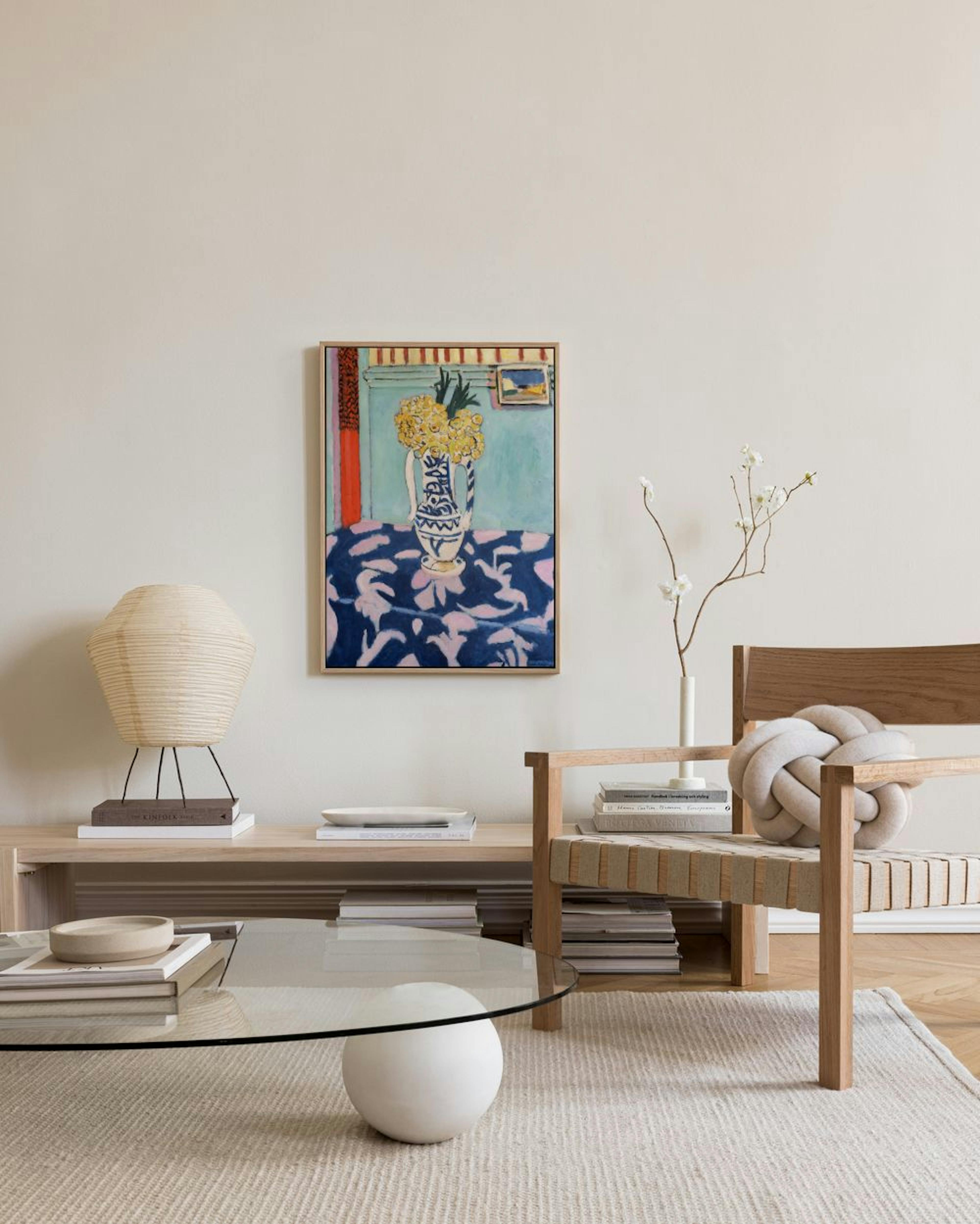 Matisse - The Cuckoos, Blue and Pink Carpet Toile