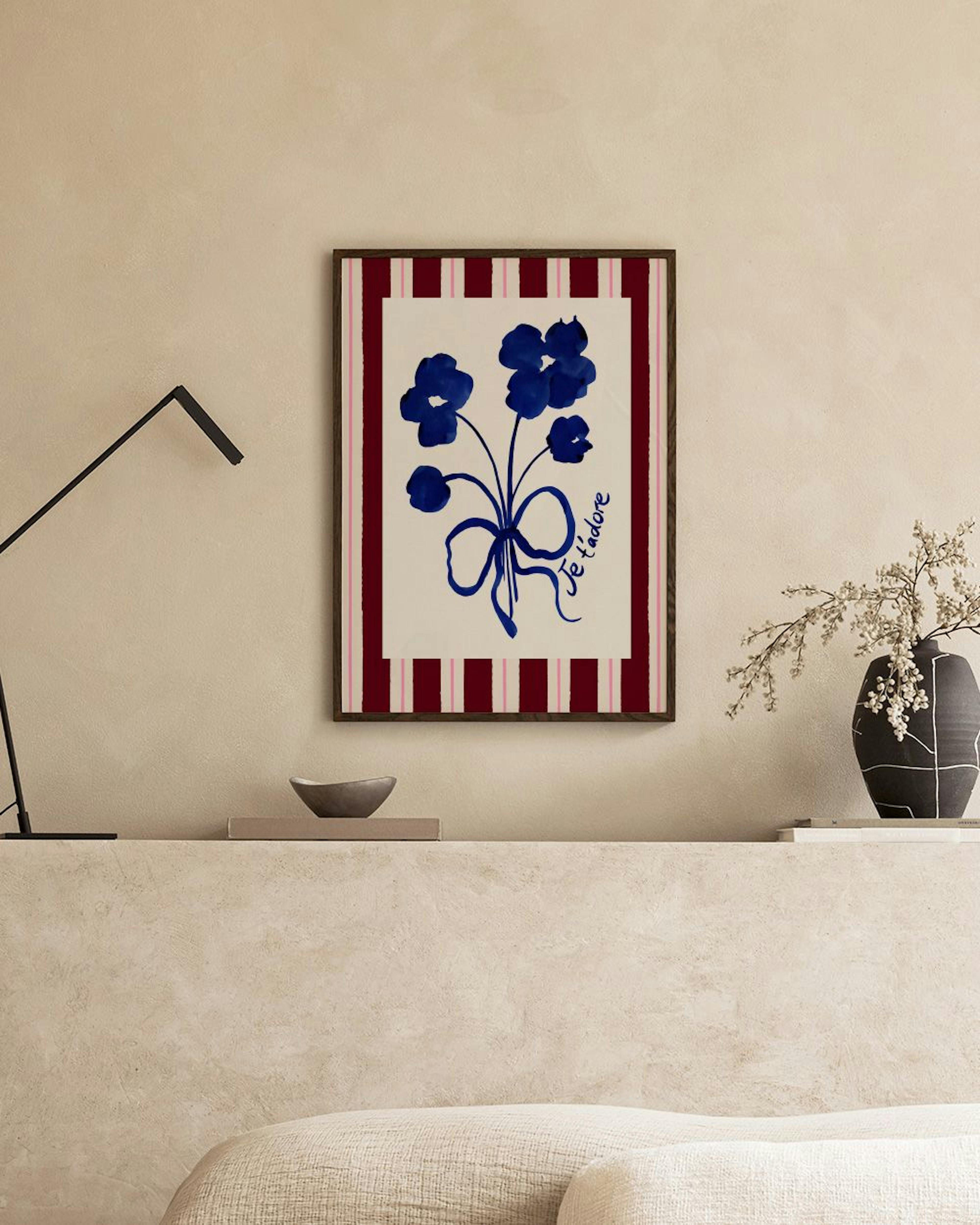 Emily Daborn - I Adore You Bouquet Poster