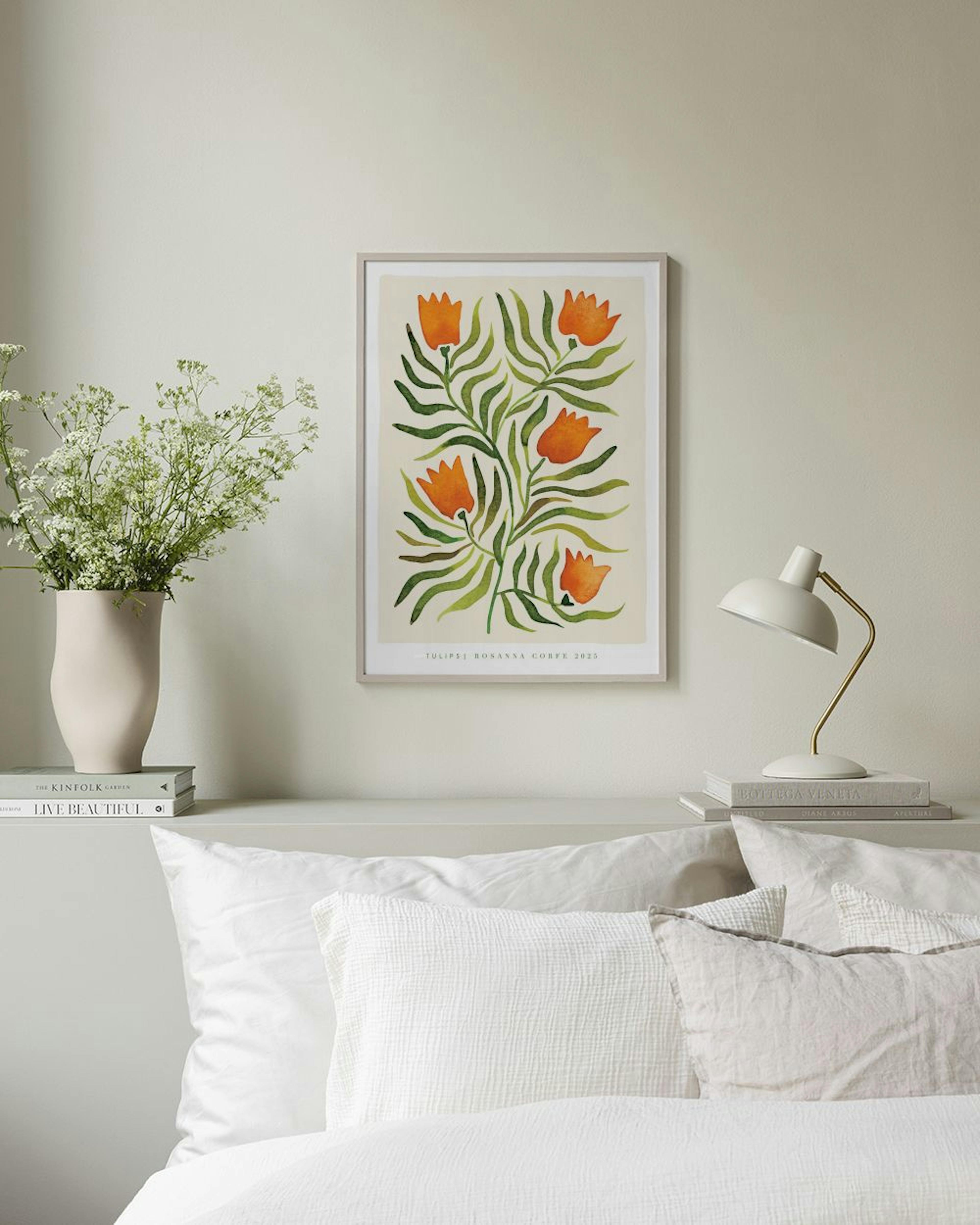 Rosanna Corfe - Tulips Print