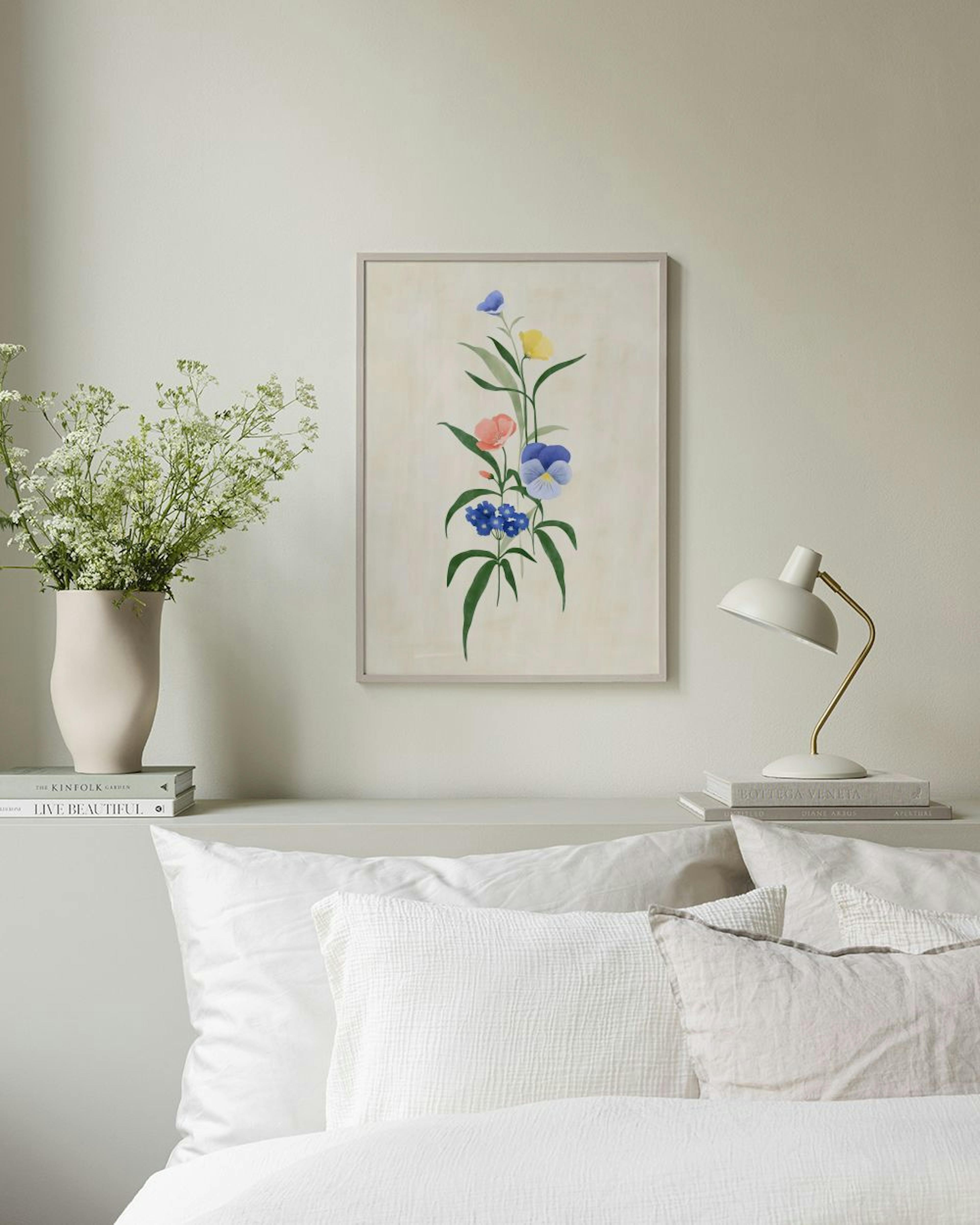 The Print Republic - Sun Kissed Garden No2 Poster