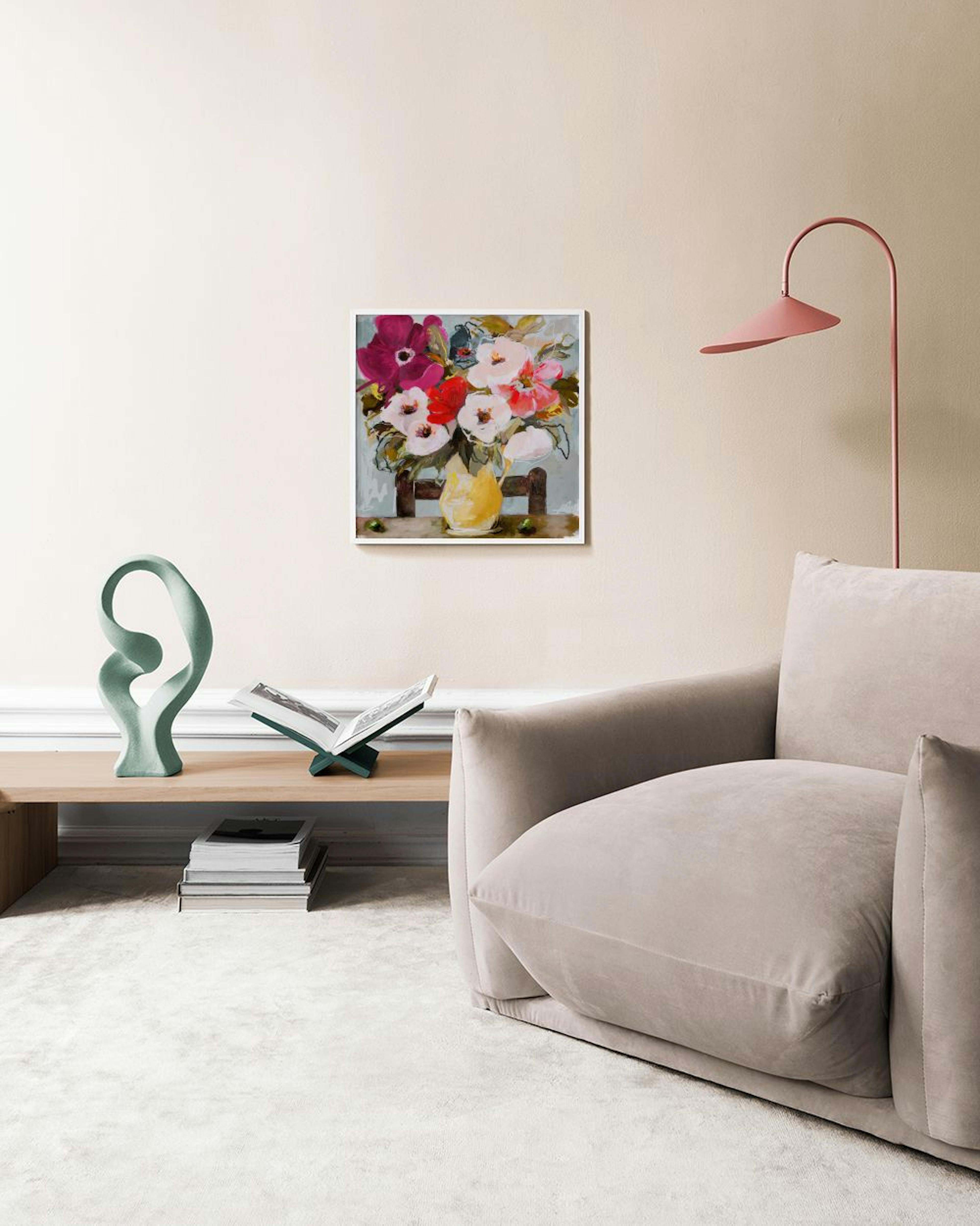 Leigh Viner - Anemones With Olives Print