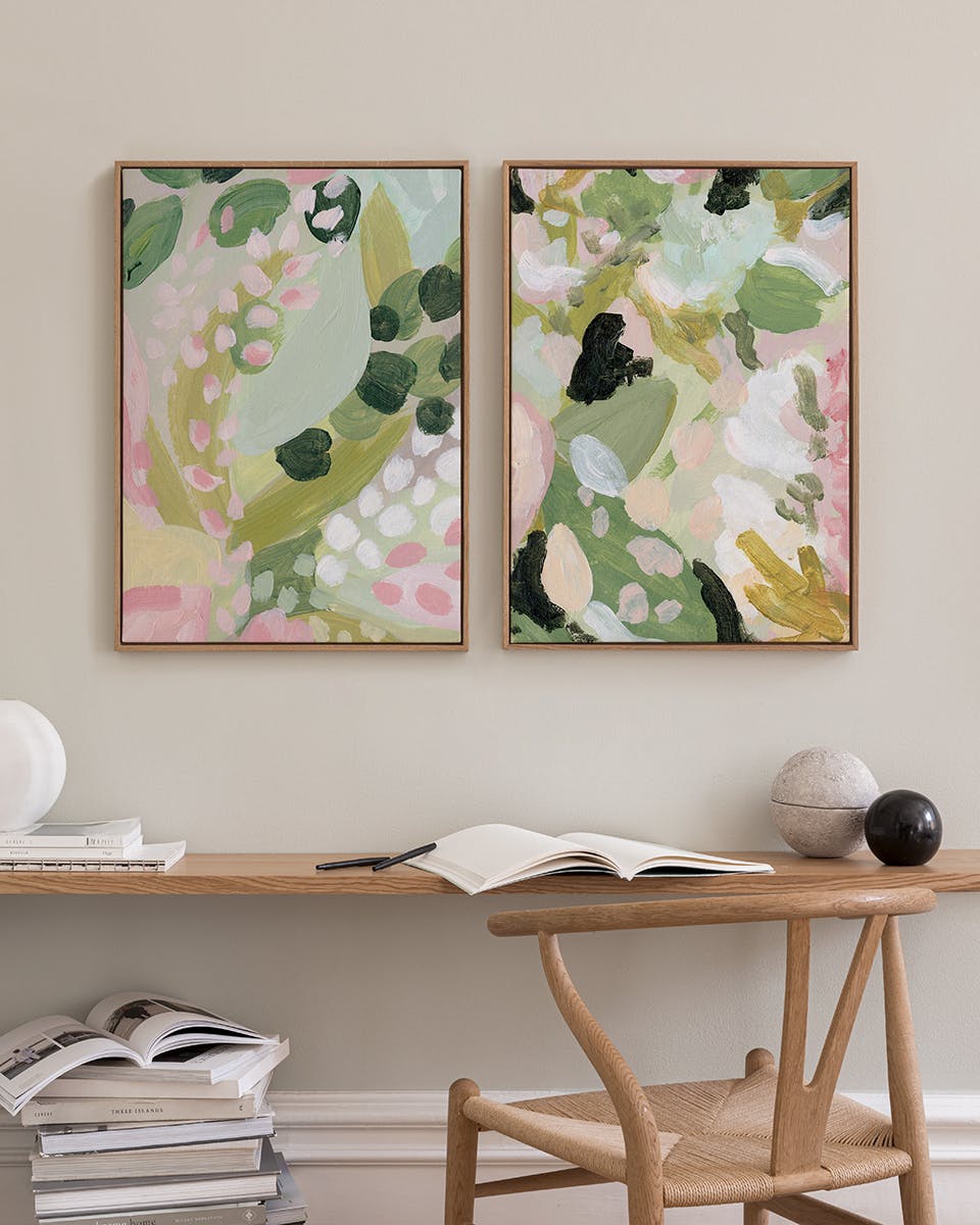 Canvas Prints La Botanique Canvas Duo (30x40 cm)