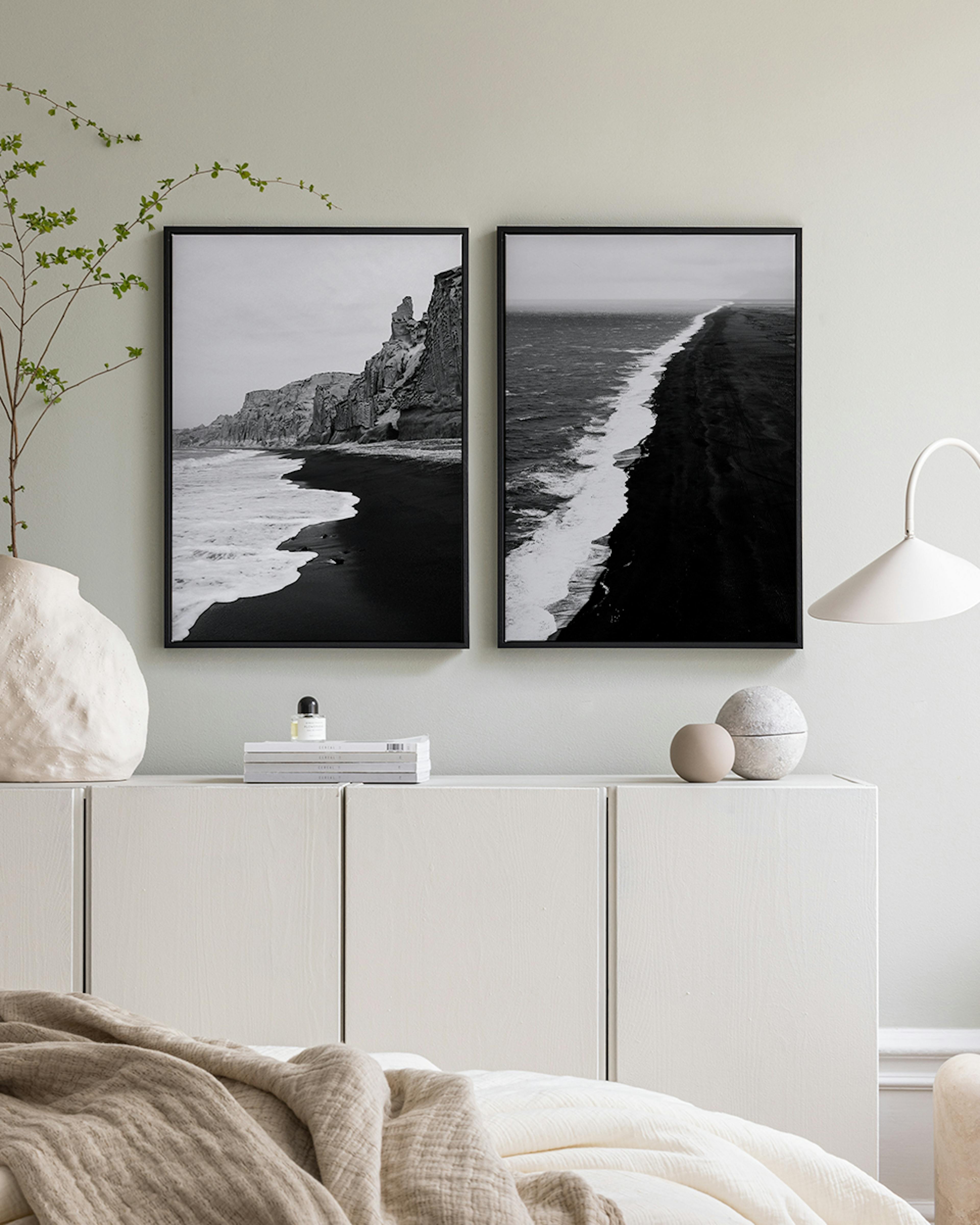Black Beach Canvas Duo 0
