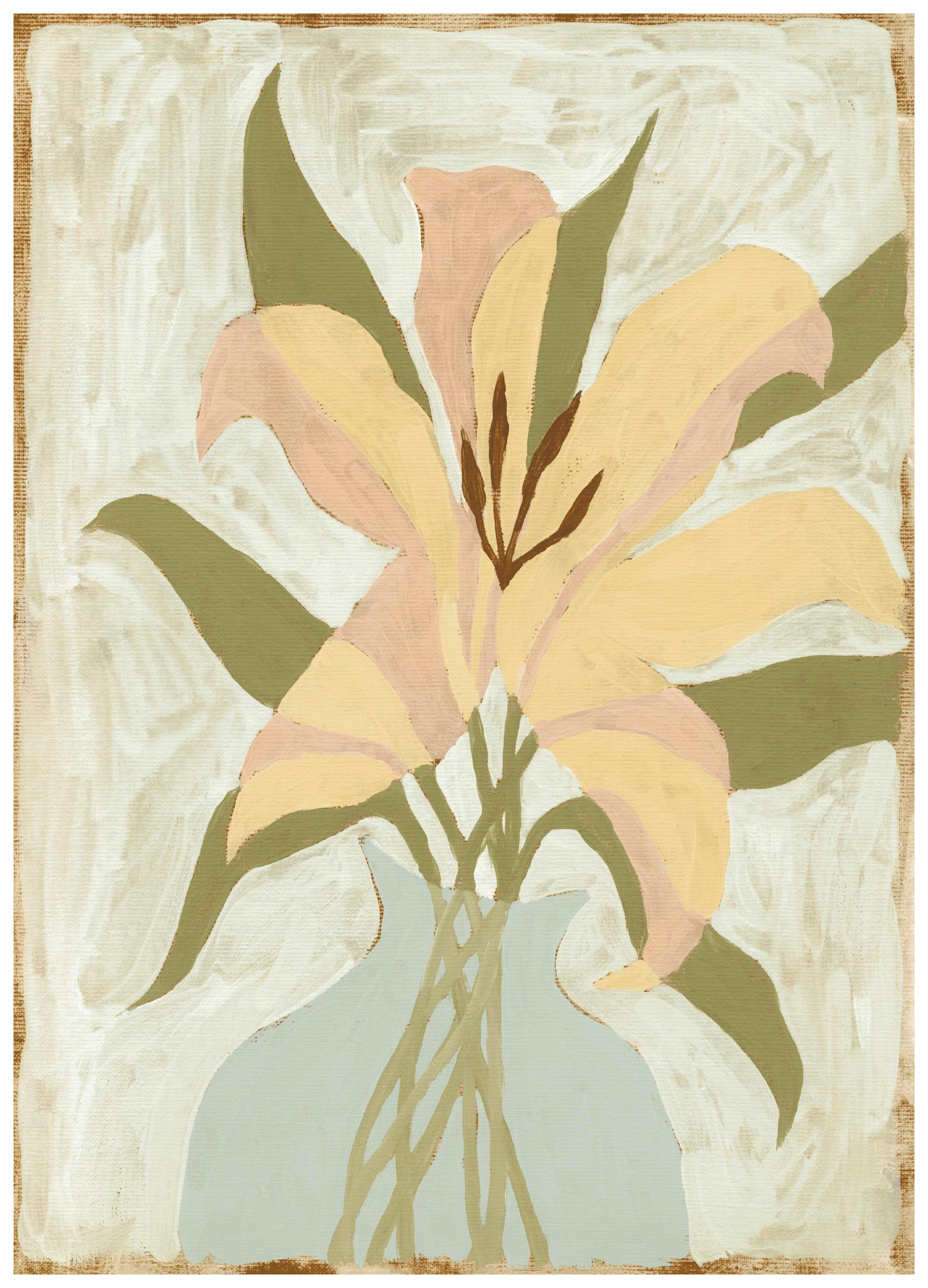 Lily in Vase Print (30x40 cm)