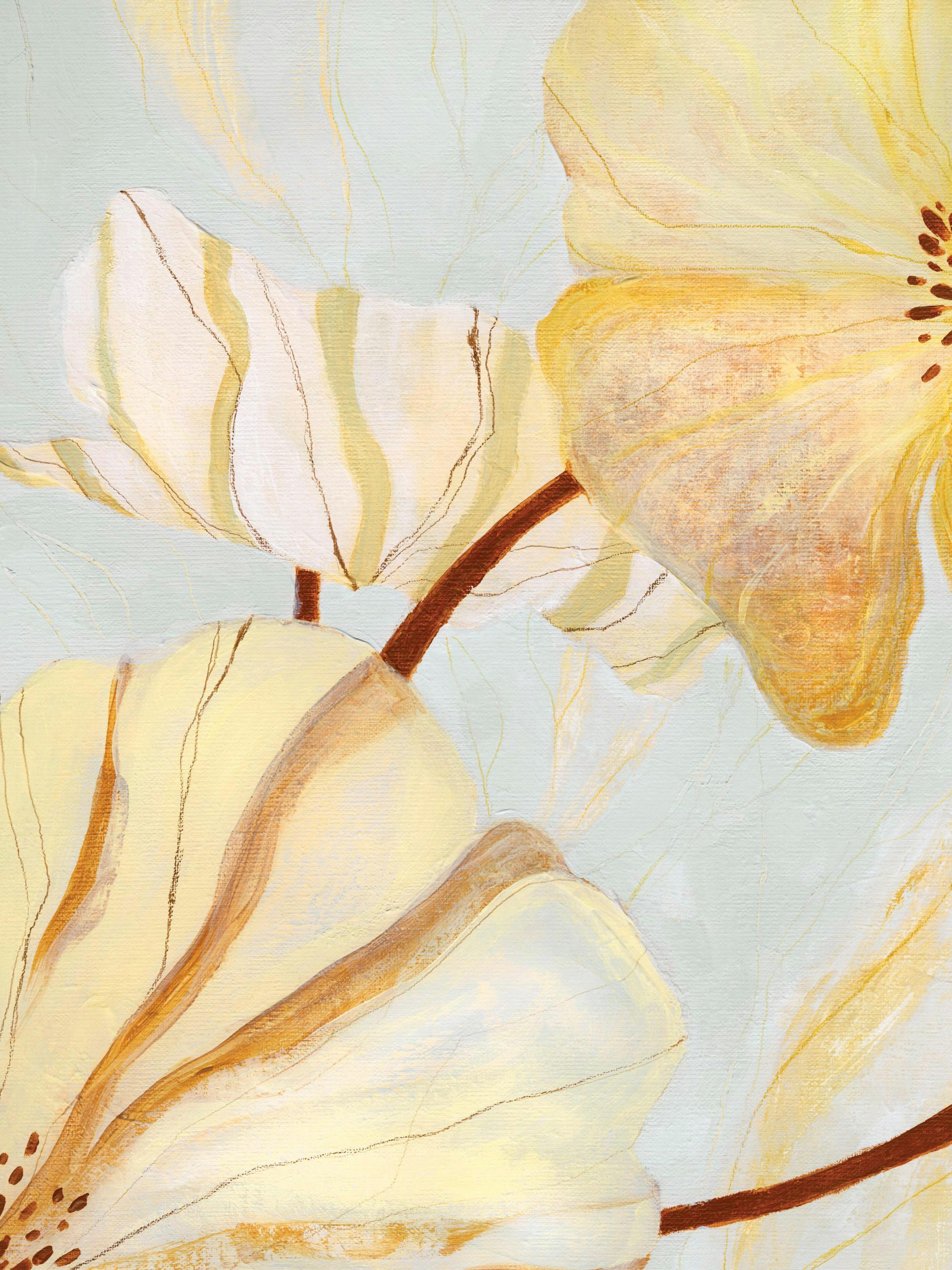 Abstract Blossoms Print