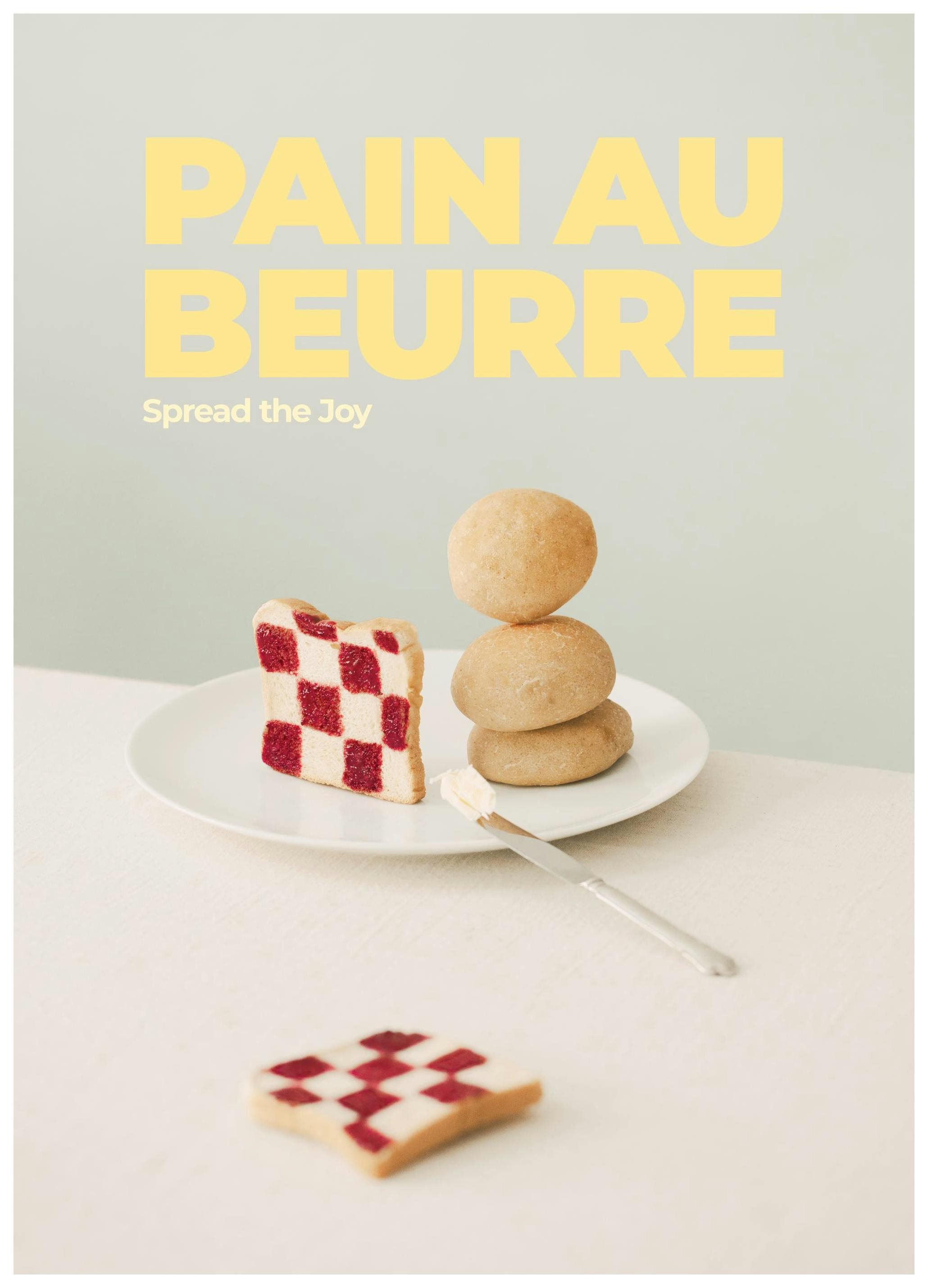 Pain au Beurre Poster (30x40 cm)- Comida