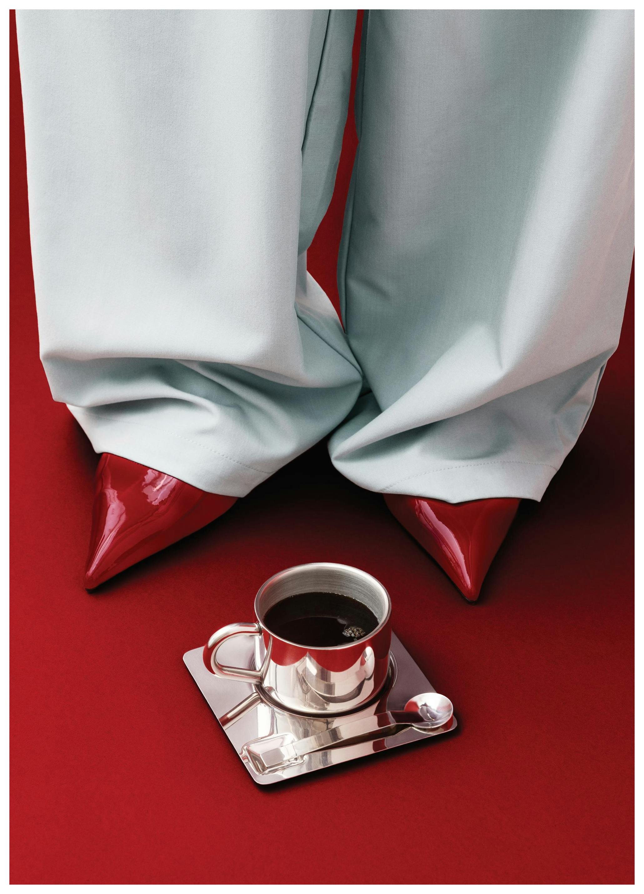 Prints - Caffeine and Confidence Print (70x100 cm) - Fashion posters