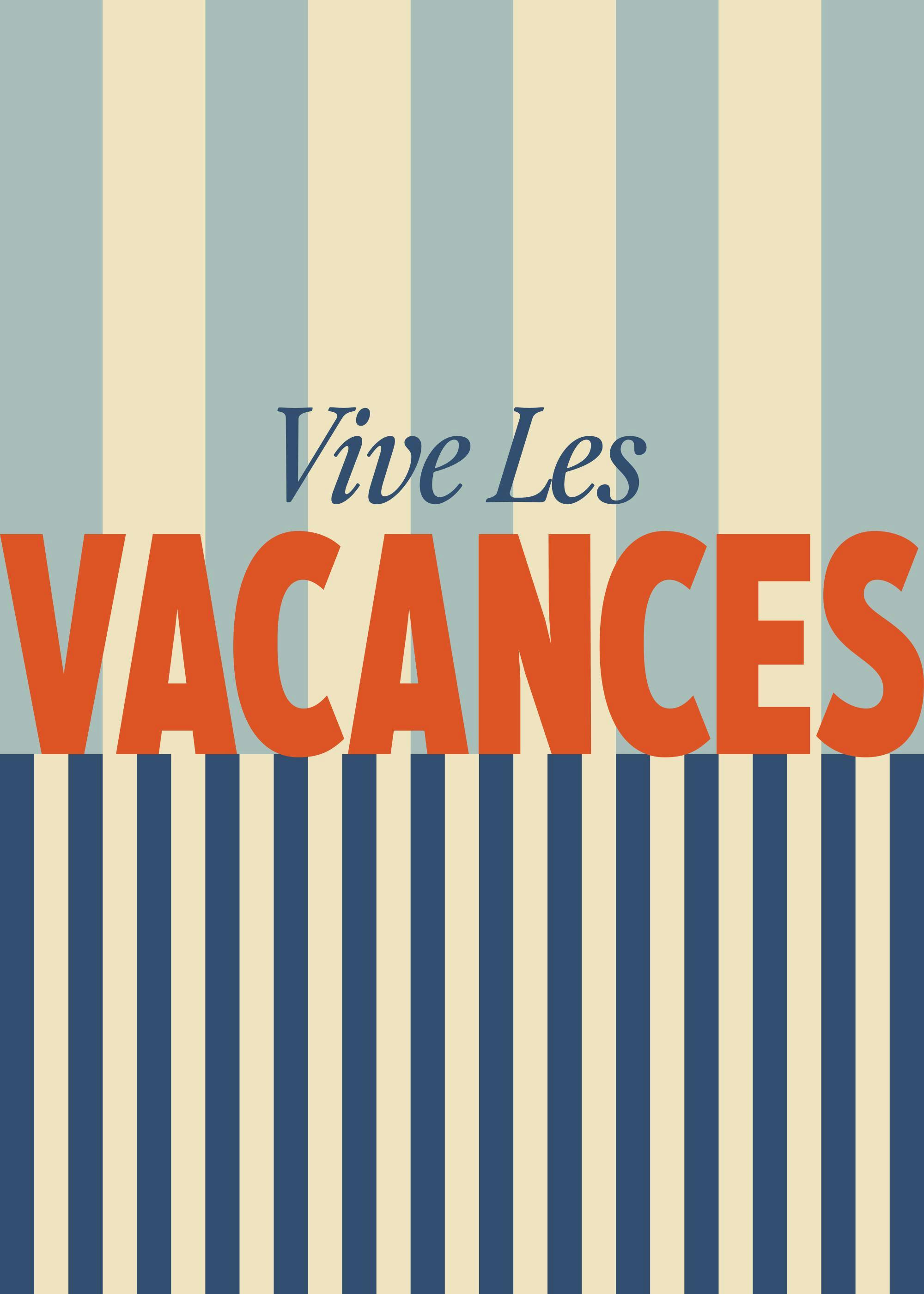Vive Les Vacances Poster 0