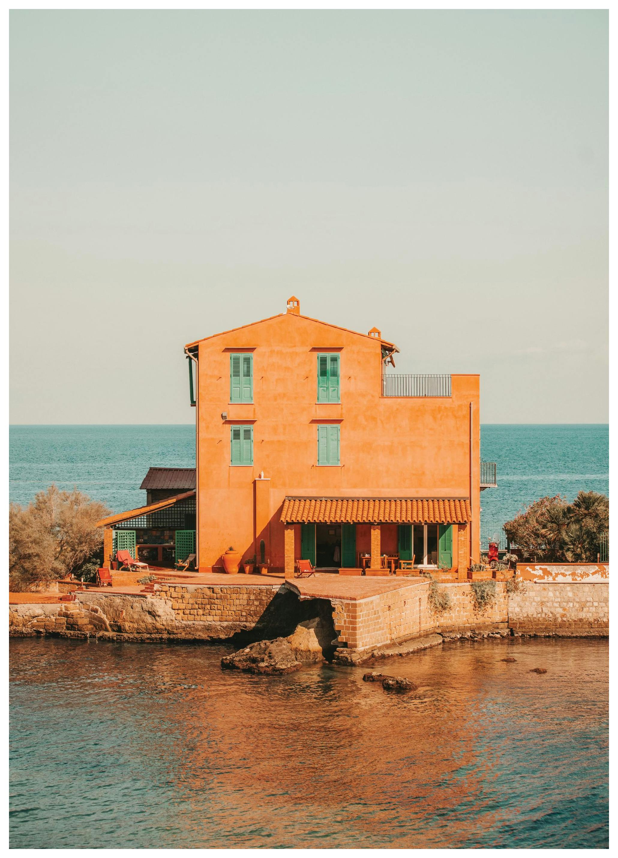 Prints - La Casa Siciliana Print (50x70 cm) - Italy