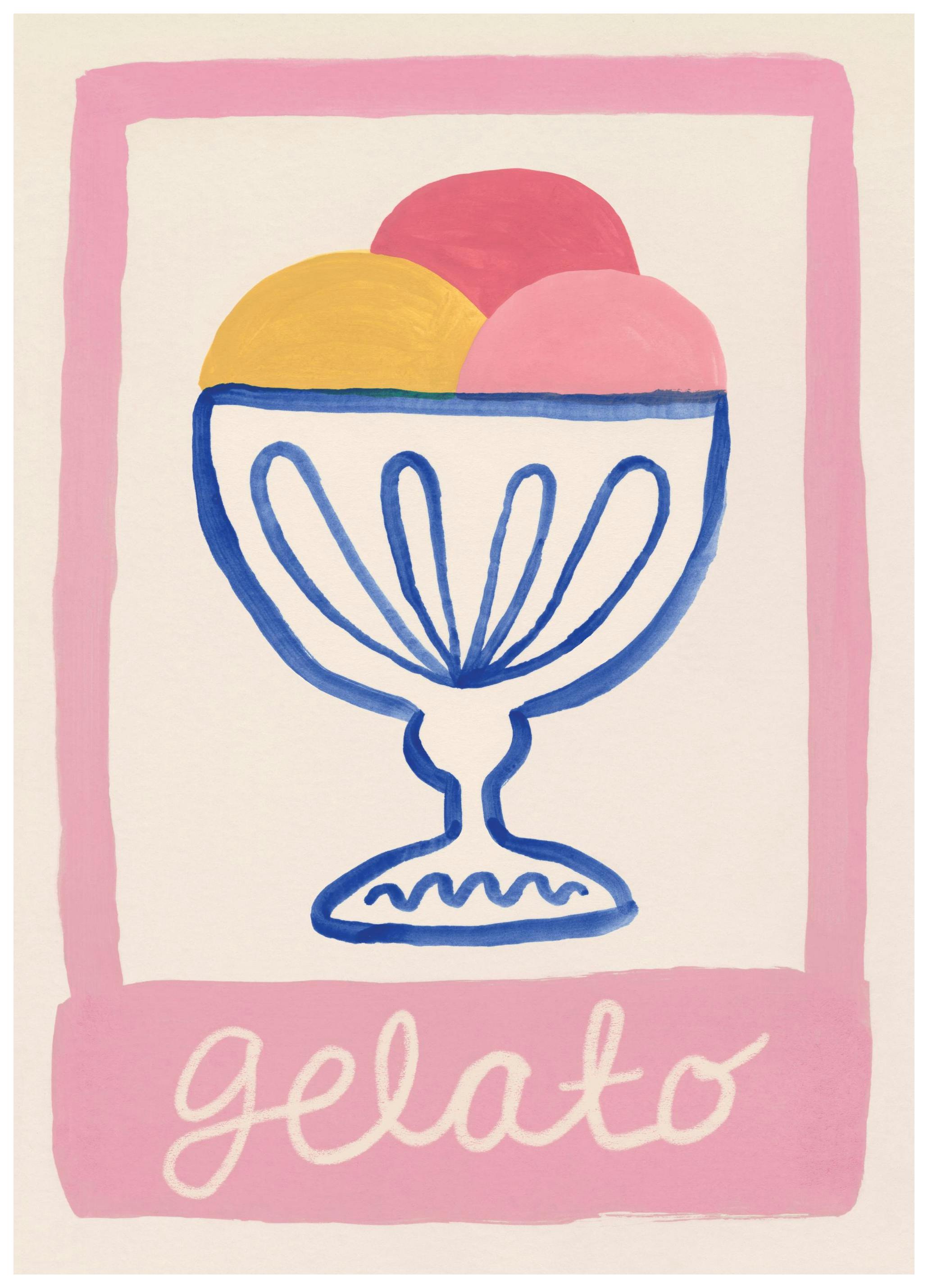 Gelato Poster (30x40 cm)