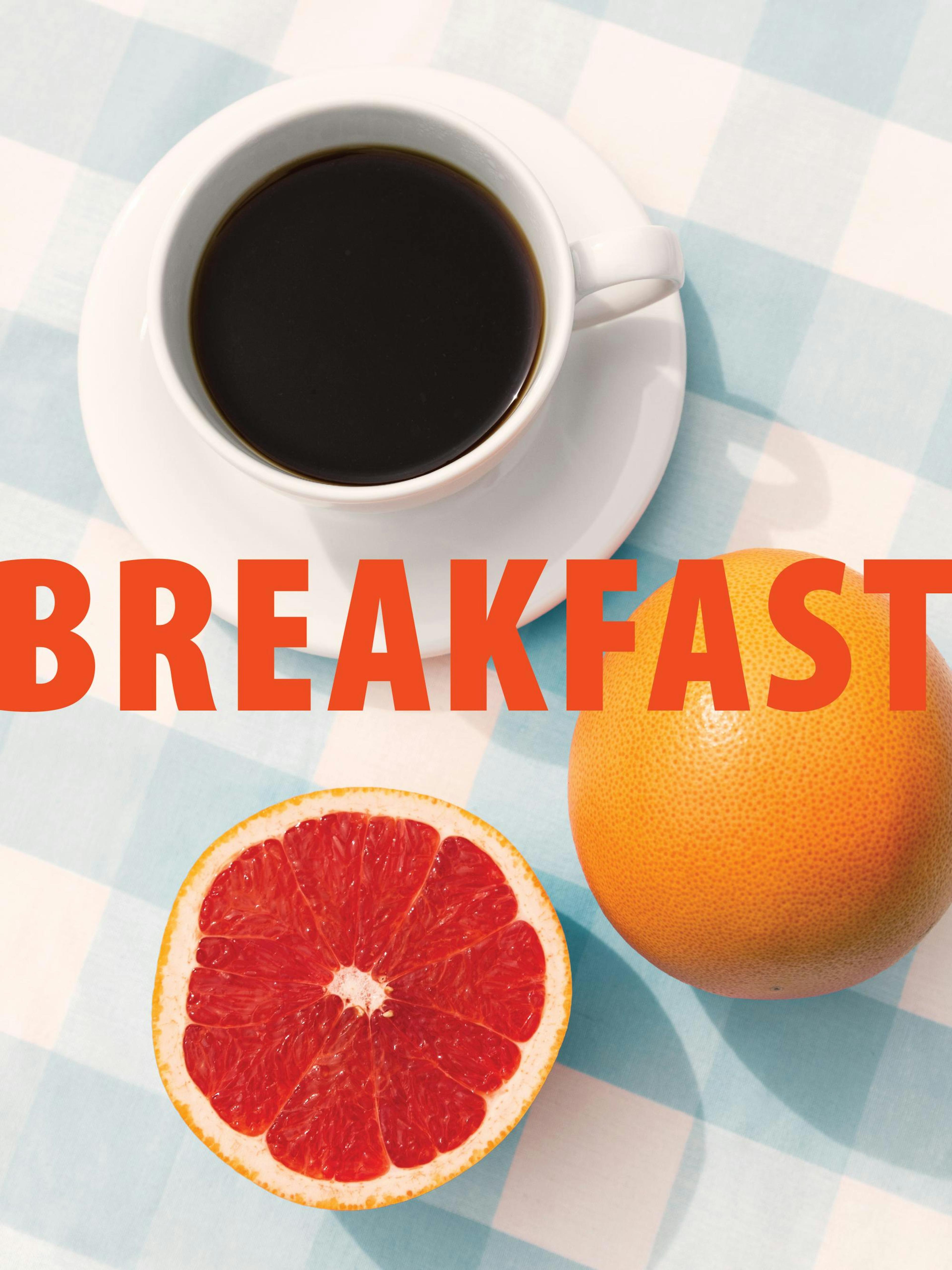 Checkered Breakfast Poster