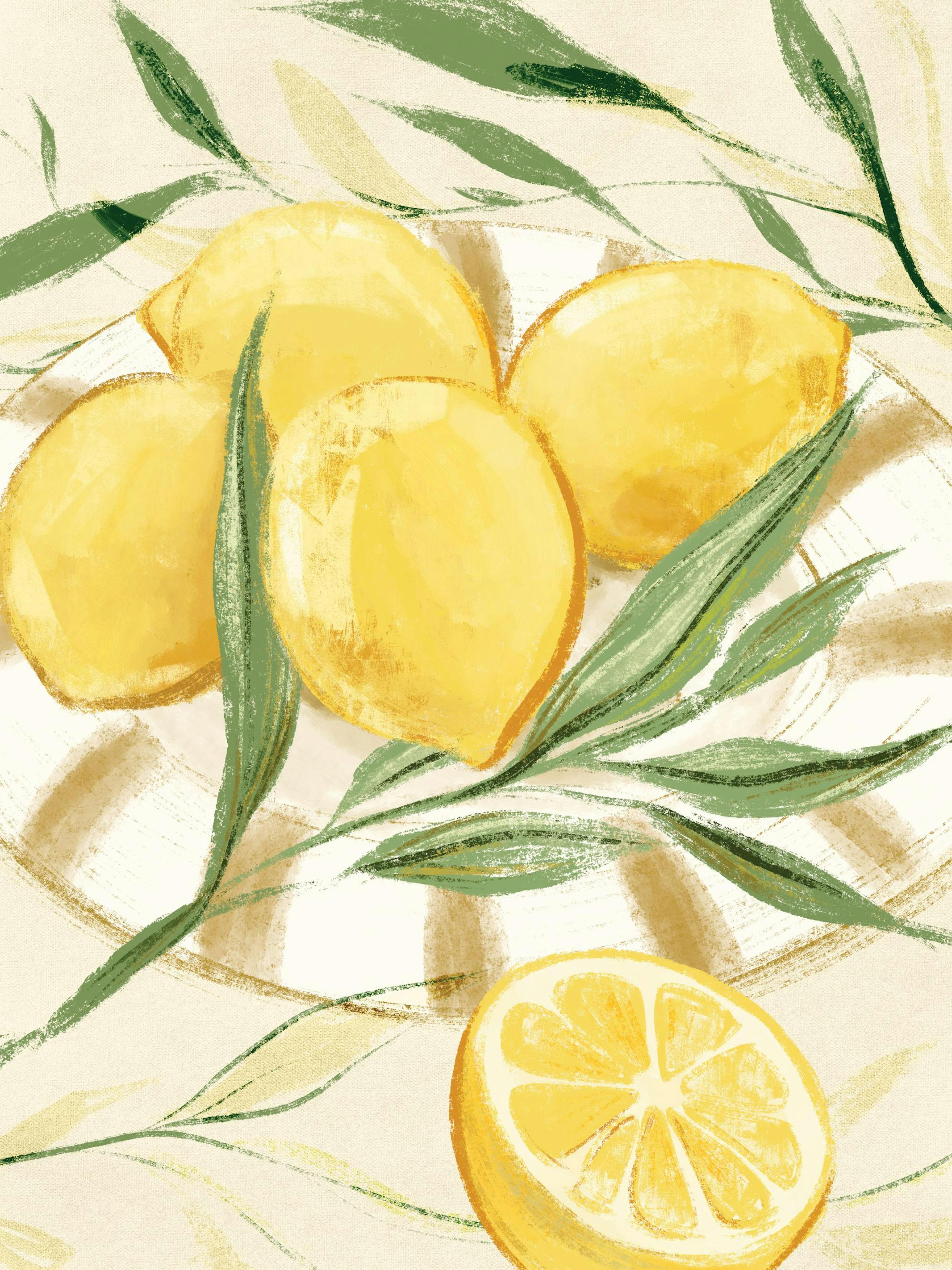 Lemon Hervest Print