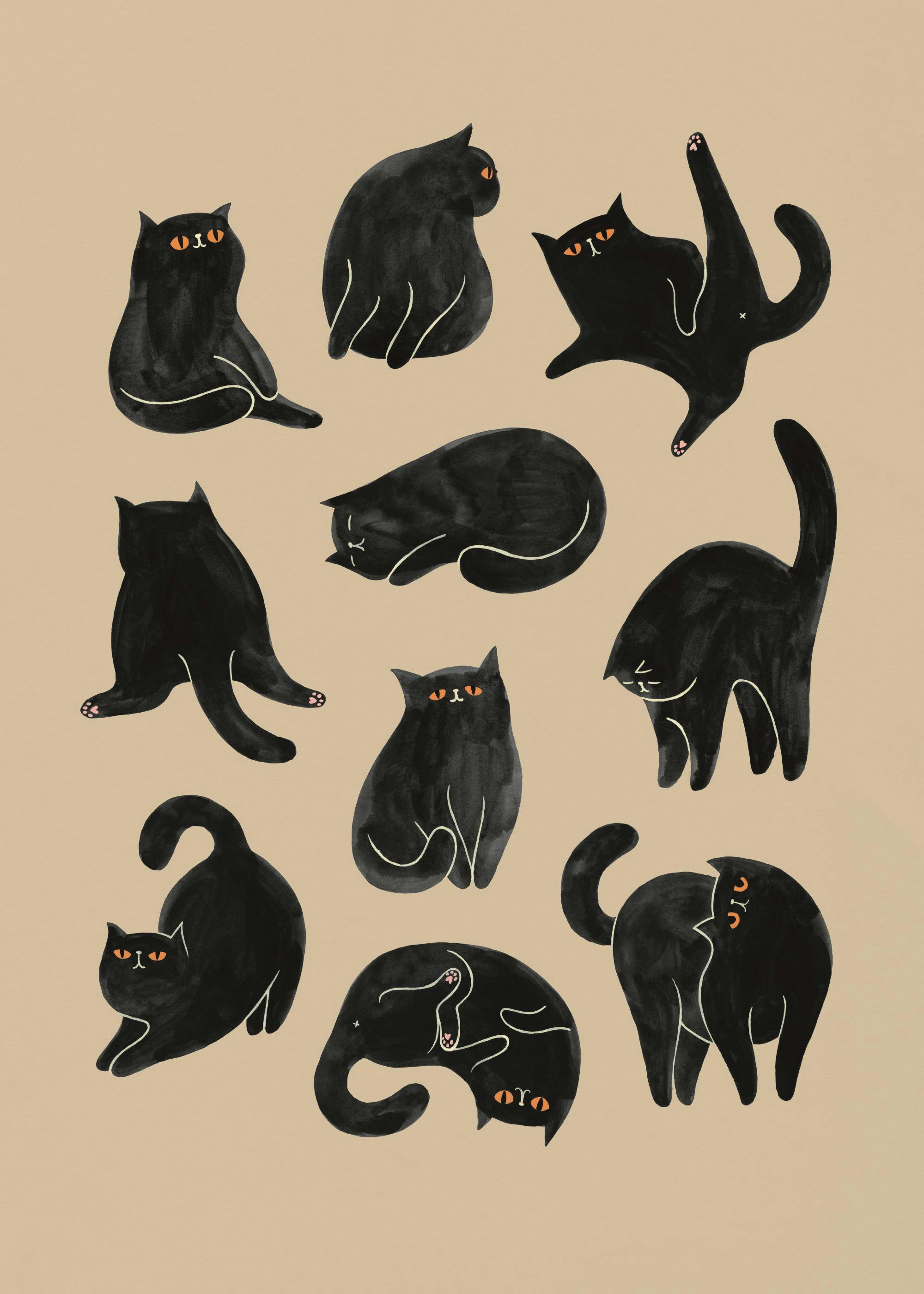 Kitty Yoga Poster 0