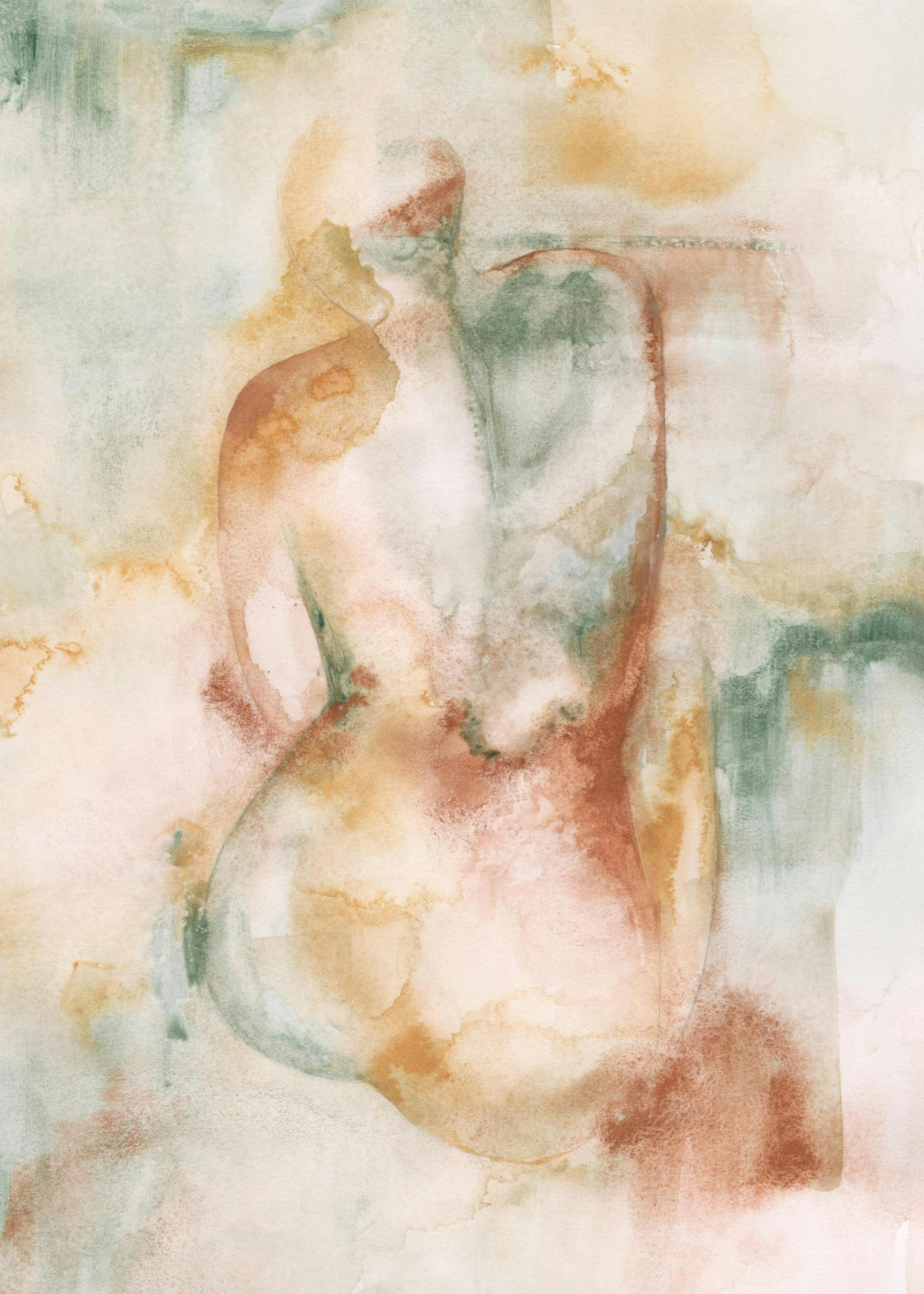 Soft Contours Print 0