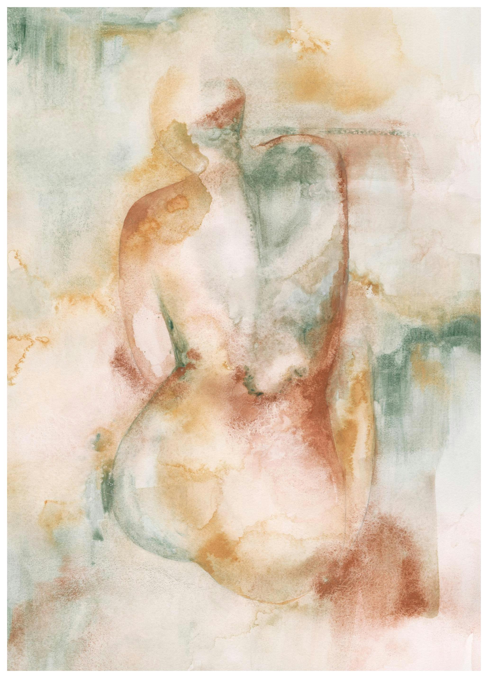 Soft Contours Plakat (30x40 cm)- Obrazy akwarelowe