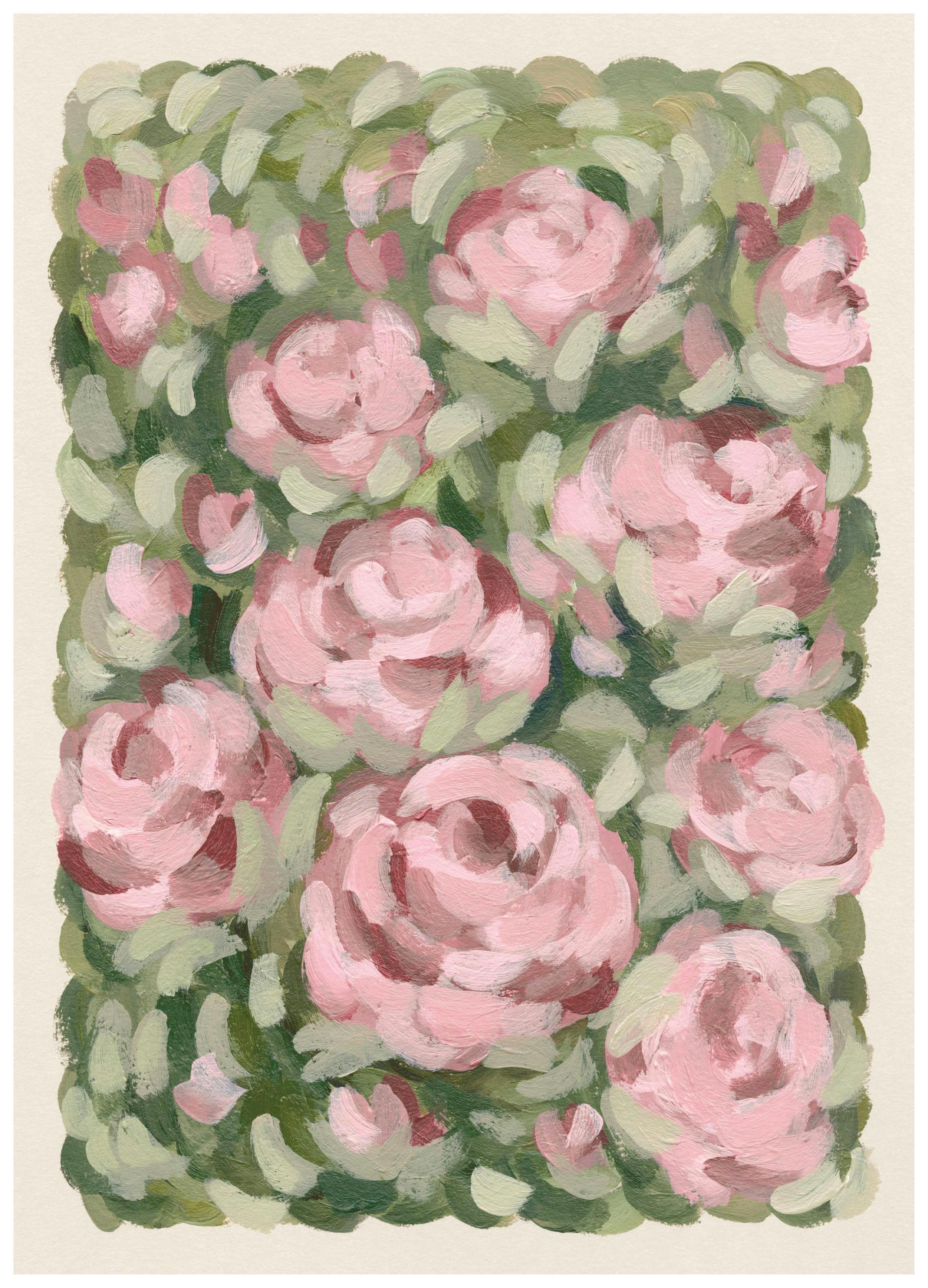 Bush Strokes Plakat (30x40 cm) - Plakater > Botaniske plakater